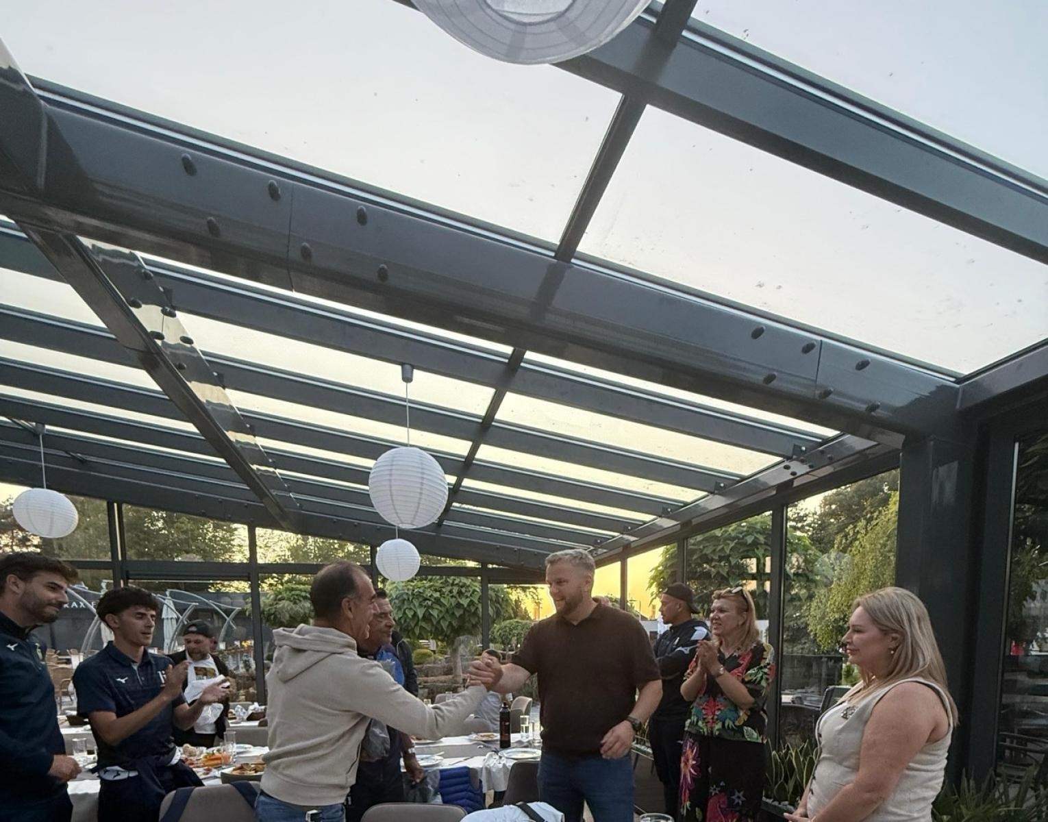 Zdjęcie w galerii na portalu naszraciborz.pl: Piłkarskie przyjaźnie ponad granicami. Młodzi zawodnicy z Sardynii z wizytą w Nędzy wiadomości z regionu