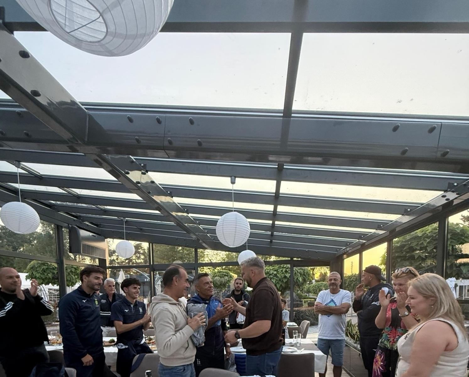 Zdjęcie w galerii na portalu naszraciborz.pl: Piłkarskie przyjaźnie ponad granicami. Młodzi zawodnicy z Sardynii z wizytą w Nędzy wiadomości z regionu