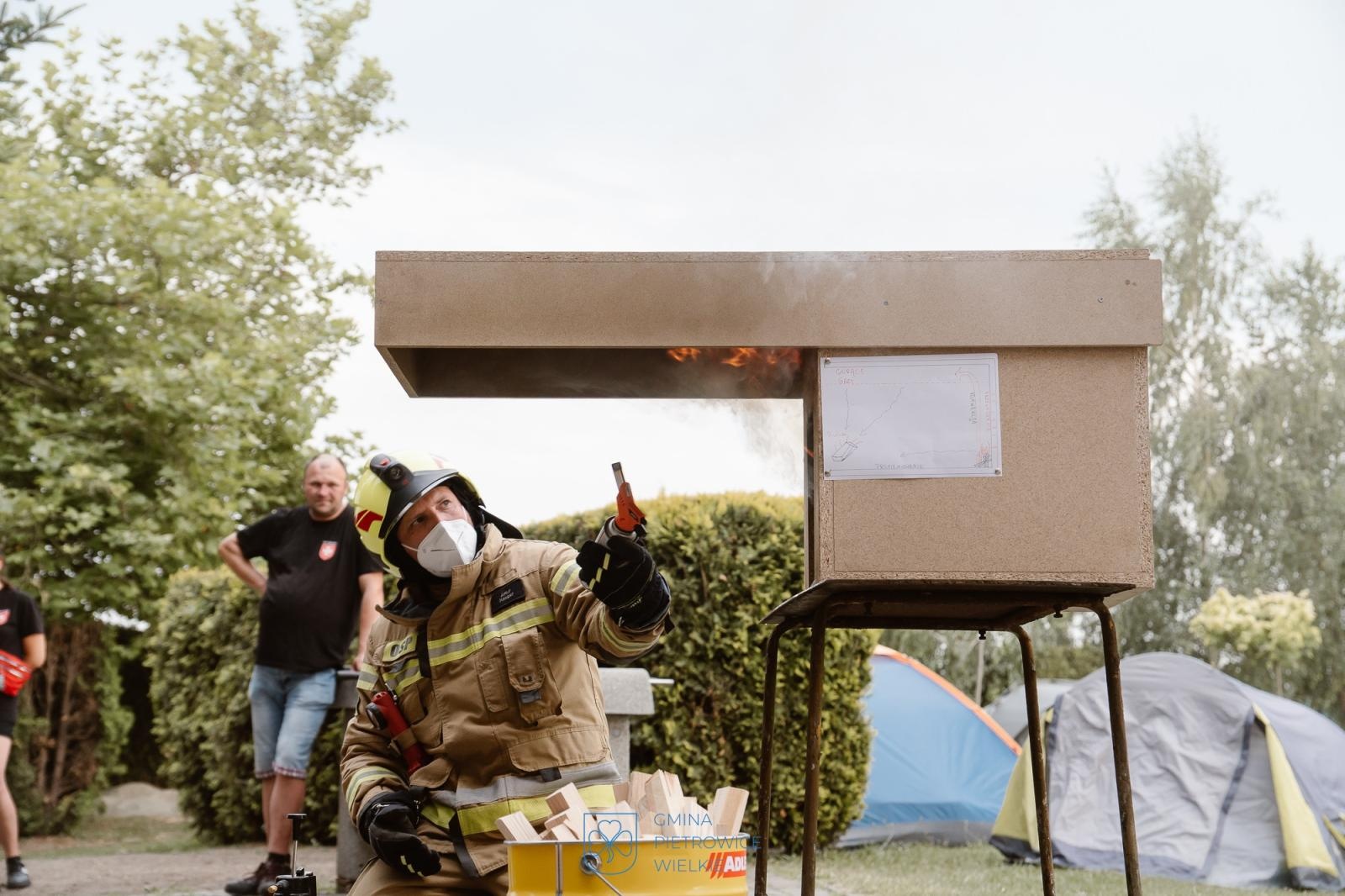 Zdjęcie w galerii na portalu naszraciborz.pl: Młodzi strażacy szkolili się w Pawłowie. Letni obóz OSP pełen nauki i przygód wiadomości z regionu