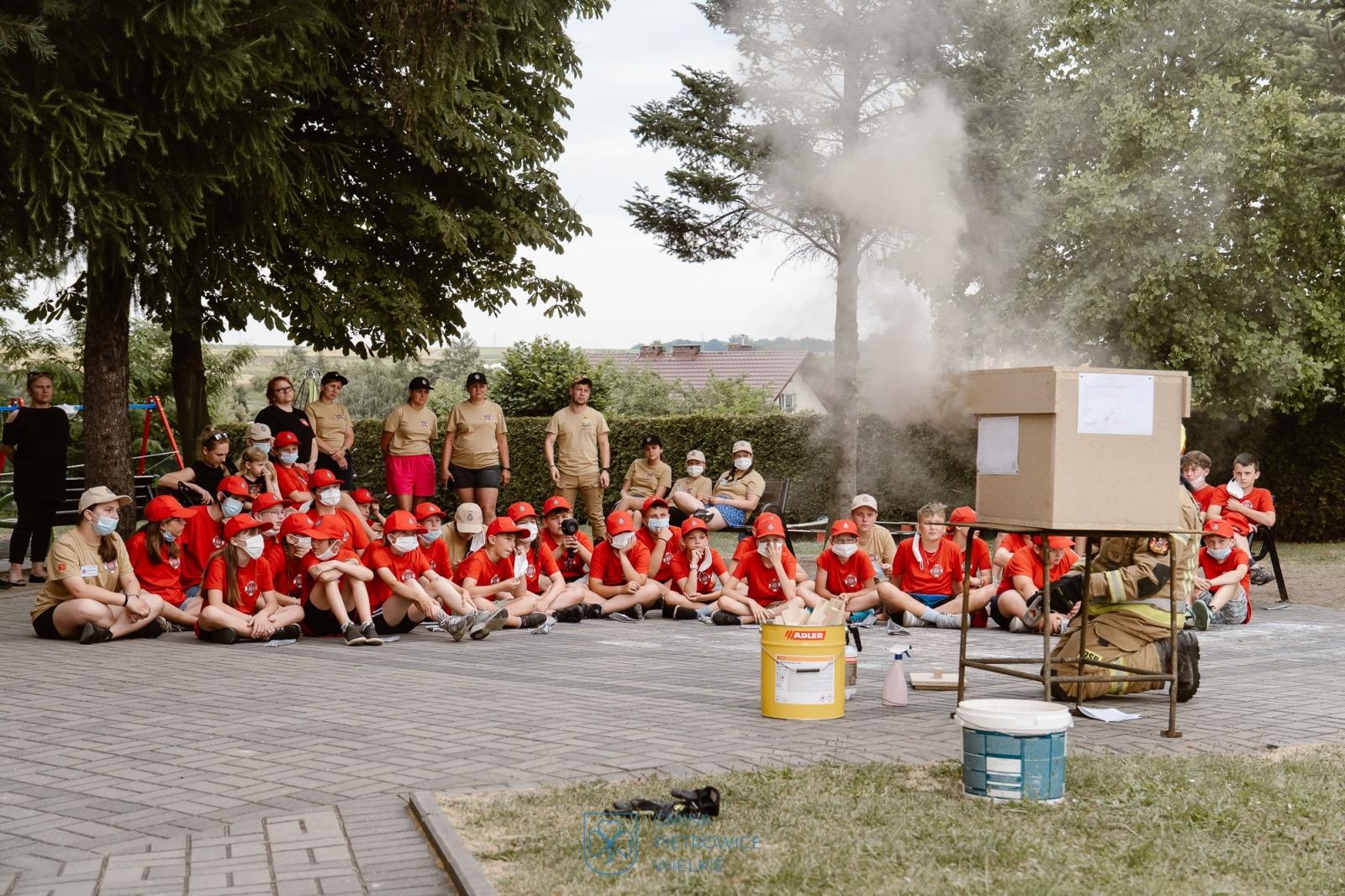 Zdjęcie w galerii na portalu naszraciborz.pl: Młodzi strażacy szkolili się w Pawłowie. Letni obóz OSP pełen nauki i przygód wiadomości z regionu
