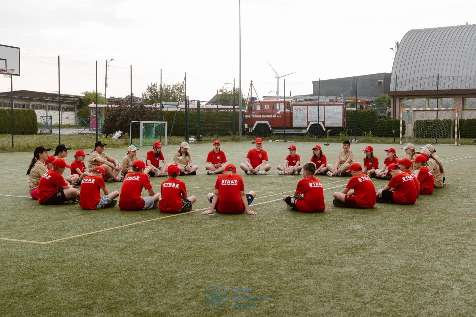 Zdjęcie w galerii na portalu naszraciborz.pl: Młodzi strażacy szkolili się w Pawłowie. Letni obóz OSP pełen nauki i przygód wiadomości z regionu