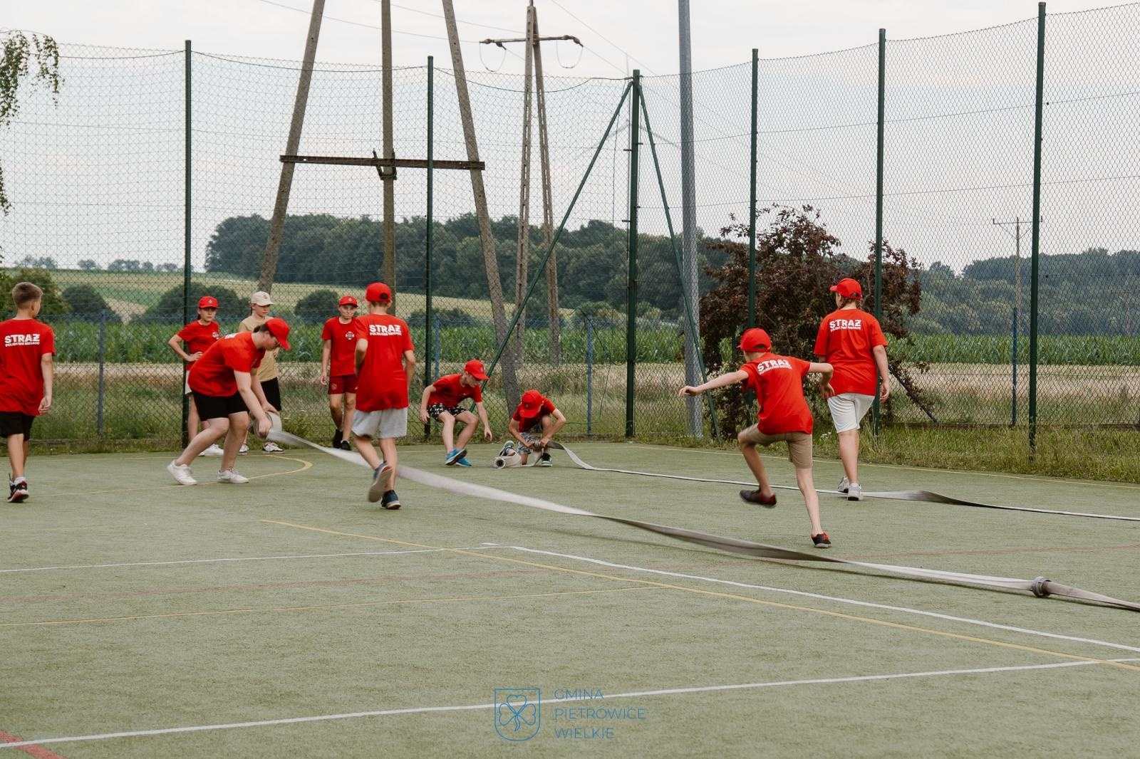 Zdjęcie w galerii na portalu naszraciborz.pl: Młodzi strażacy szkolili się w Pawłowie. Letni obóz OSP pełen nauki i przygód wiadomości z regionu