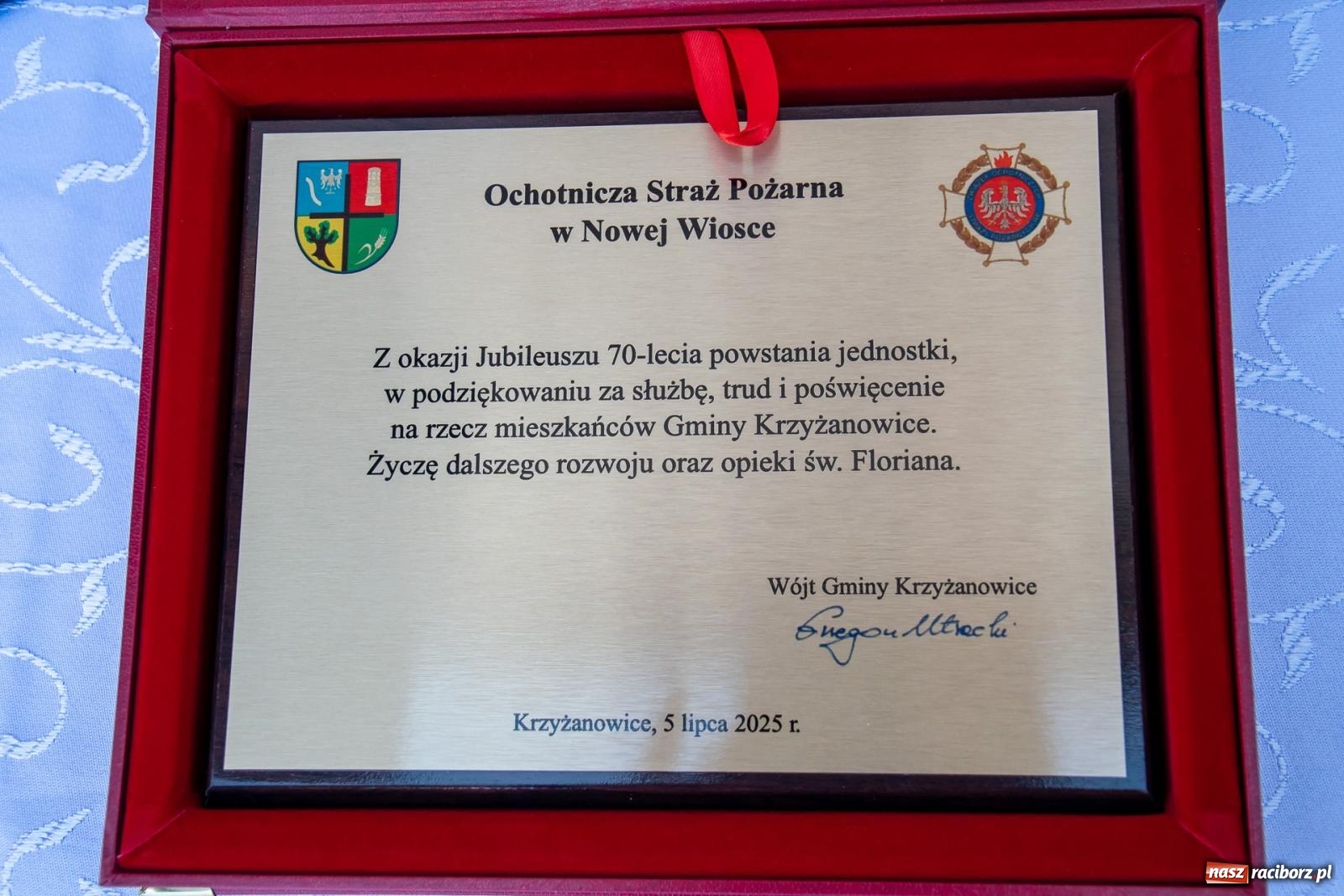 Zdjęcie w galerii na portalu naszraciborz.pl: 70 lat OSP w Nowej Wiosce [FOTO i WIDEO] wiadomości z regionu