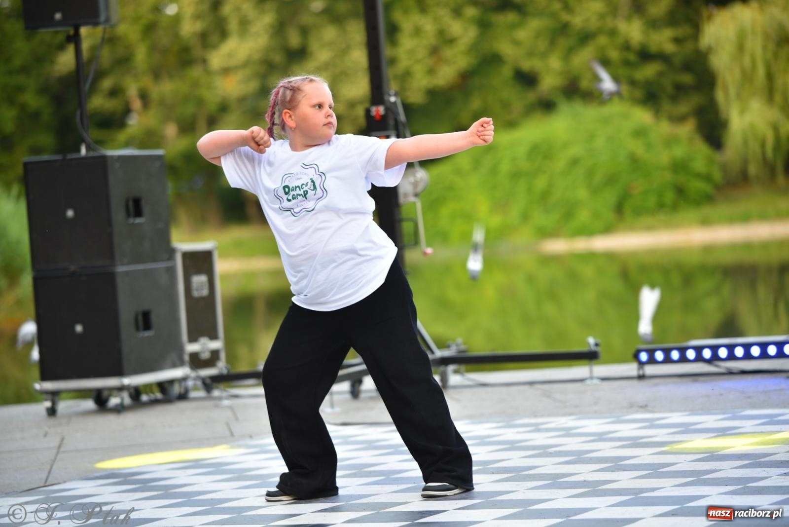 Zdjęcie w galerii na portalu naszraciborz.pl: Magia tańca i wspólnej zabawy. Tancerze z Polski i Czech podsumowali obóz pokazem i potańcówką w parku im. Miasta Roth wiadomości z regionu