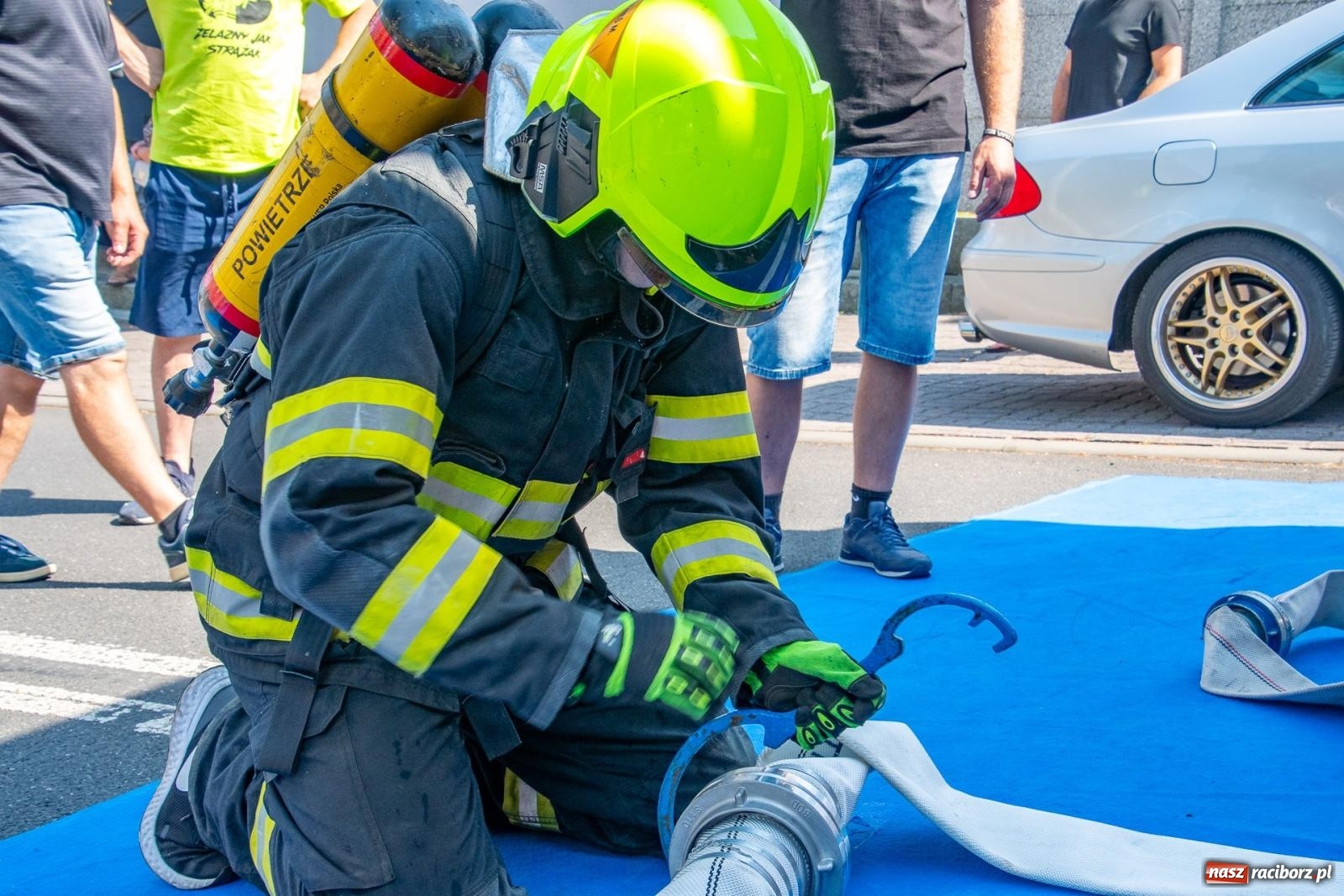 Zdjęcie w galerii na portalu naszraciborz.pl: Zawody Żelazny jak Strażak w Krzanowicach. Czesi na podium [FOTO i WIDEO] wiadomości z regionu