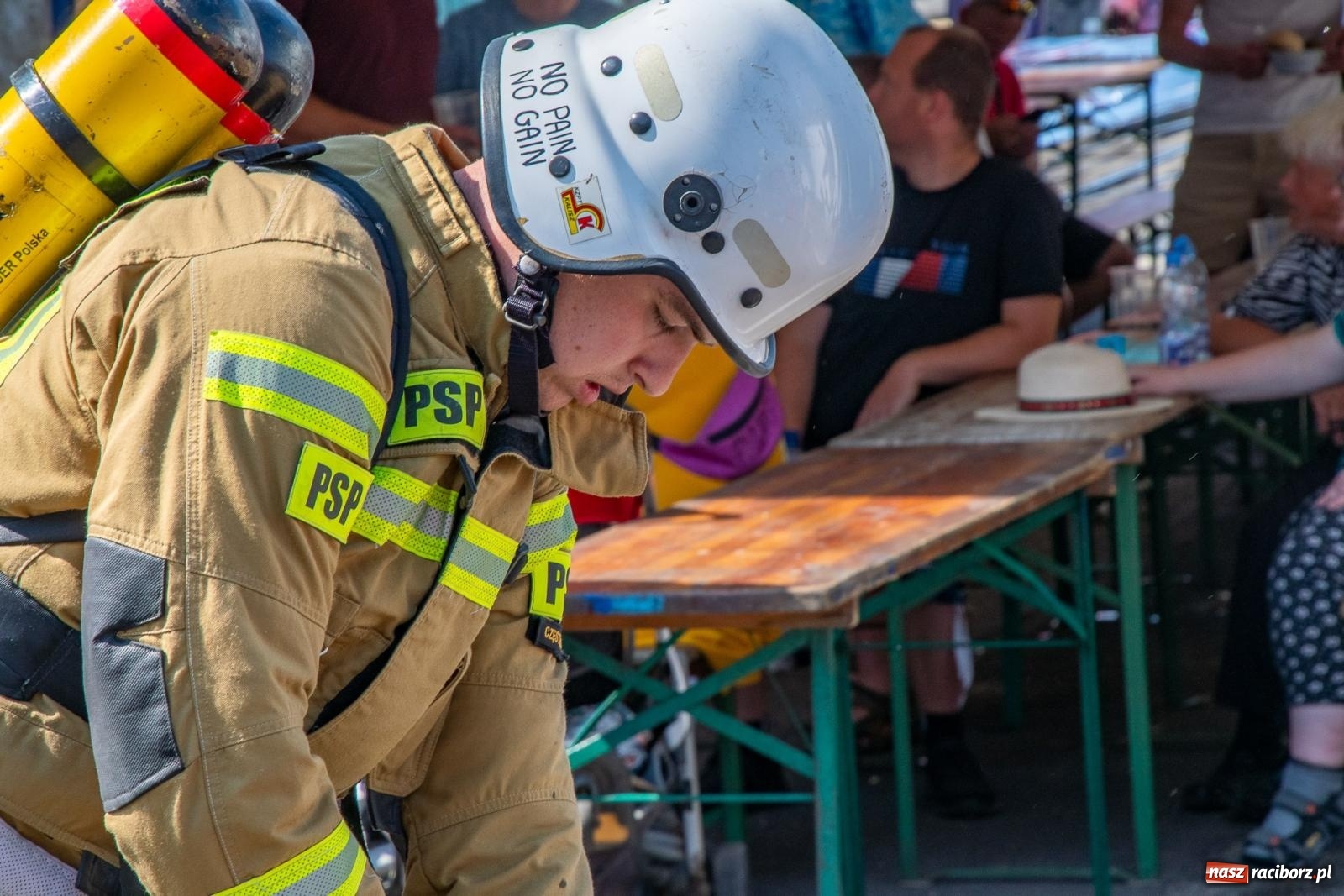 Zdjęcie w galerii na portalu naszraciborz.pl: Zawody Żelazny jak Strażak w Krzanowicach. Czesi na podium [FOTO i WIDEO] wiadomości z regionu