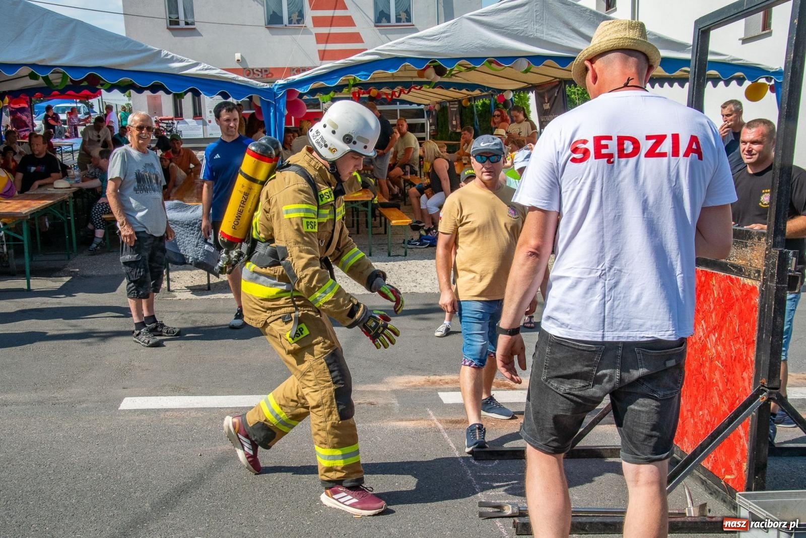 Zdjęcie w galerii na portalu naszraciborz.pl: Zawody Żelazny jak Strażak w Krzanowicach. Czesi na podium [FOTO i WIDEO] wiadomości z regionu