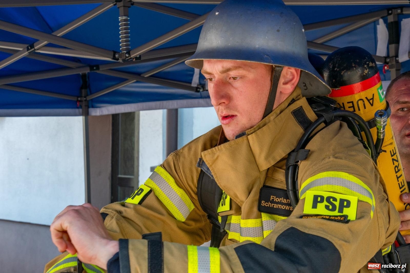 Zdjęcie w galerii na portalu naszraciborz.pl: Zawody Żelazny jak Strażak w Krzanowicach. Czesi na podium [FOTO i WIDEO] wiadomości z regionu