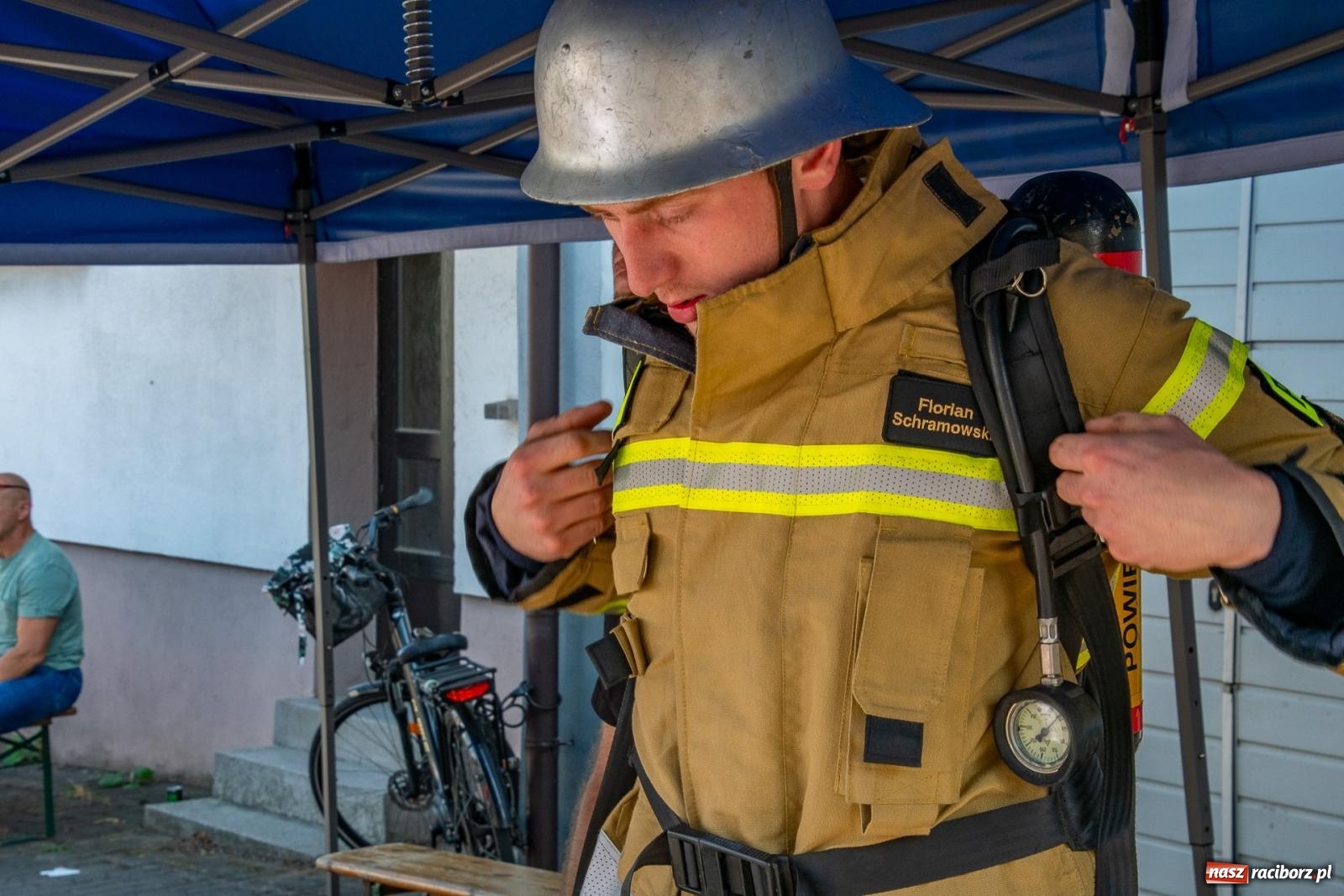 Zdjęcie w galerii na portalu naszraciborz.pl: Zawody Żelazny jak Strażak w Krzanowicach. Czesi na podium [FOTO i WIDEO] wiadomości z regionu