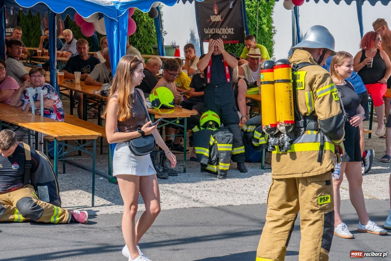 Zdjęcie w galerii na portalu naszraciborz.pl: Zawody Żelazny jak Strażak w Krzanowicach. Czesi na podium [FOTO i WIDEO] wiadomości z regionu