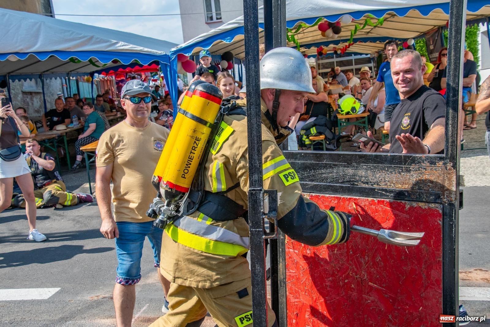 Zdjęcie w galerii na portalu naszraciborz.pl: Zawody Żelazny jak Strażak w Krzanowicach. Czesi na podium [FOTO i WIDEO] wiadomości z regionu