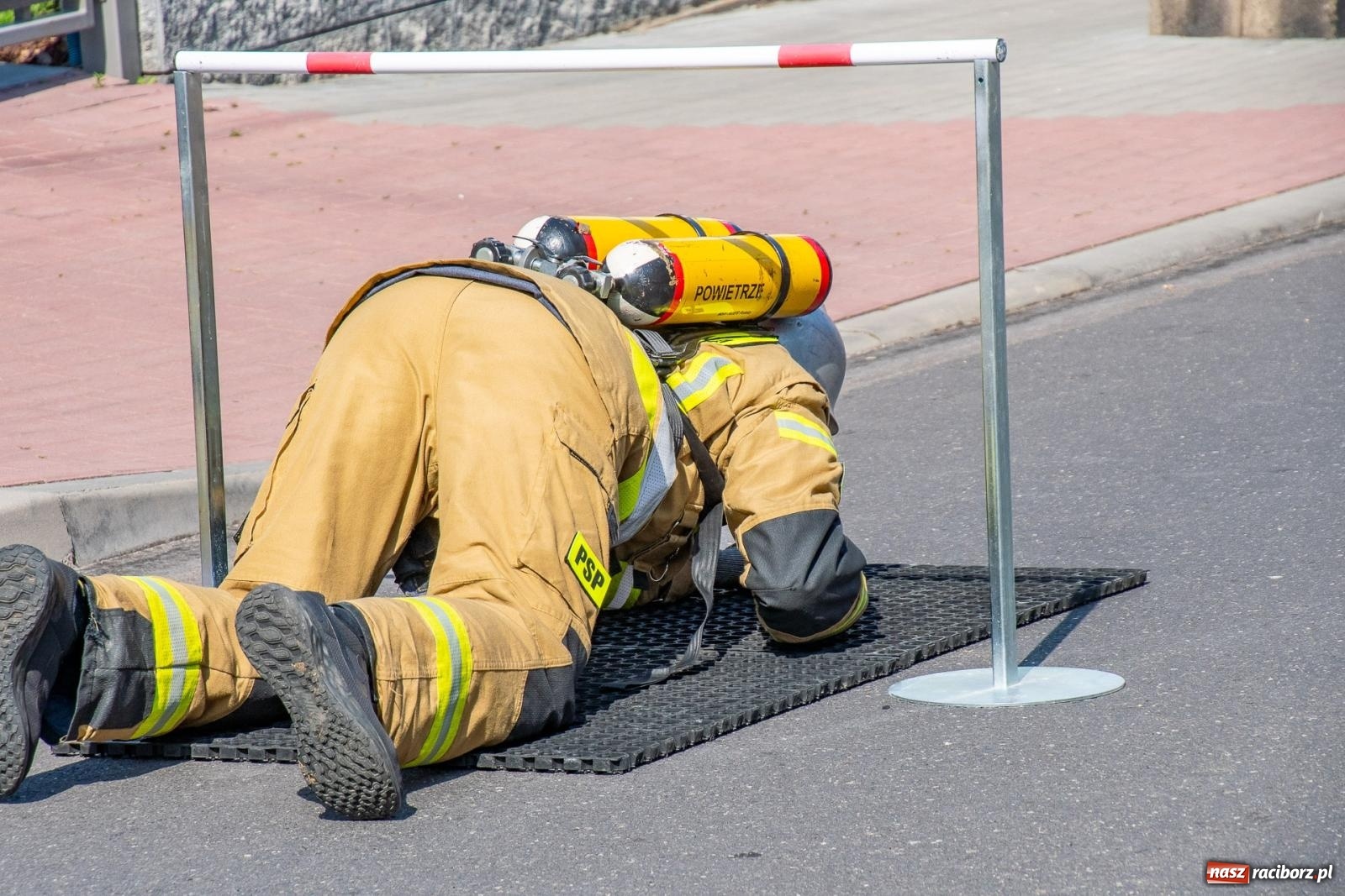 Zdjęcie w galerii na portalu naszraciborz.pl: Zawody Żelazny jak Strażak w Krzanowicach. Czesi na podium [FOTO i WIDEO] wiadomości z regionu