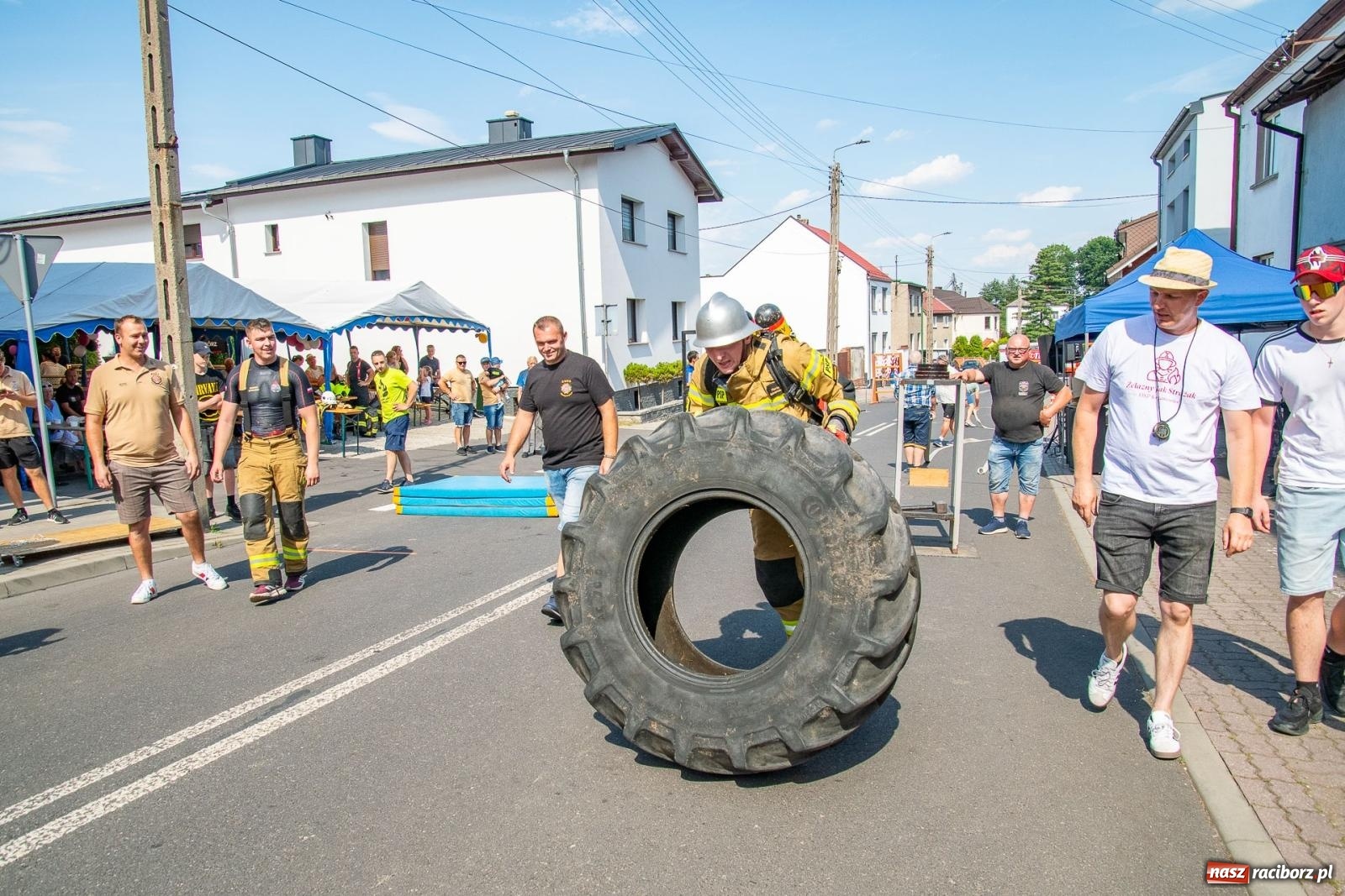 Zdjęcie w galerii na portalu naszraciborz.pl: Zawody Żelazny jak Strażak w Krzanowicach. Czesi na podium [FOTO i WIDEO] wiadomości z regionu