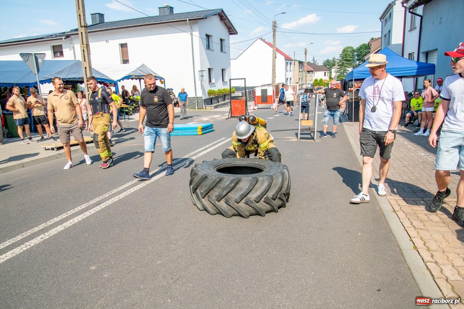 Zdjęcie w galerii na portalu naszraciborz.pl: Zawody Żelazny jak Strażak w Krzanowicach. Czesi na podium [FOTO i WIDEO] wiadomości z regionu