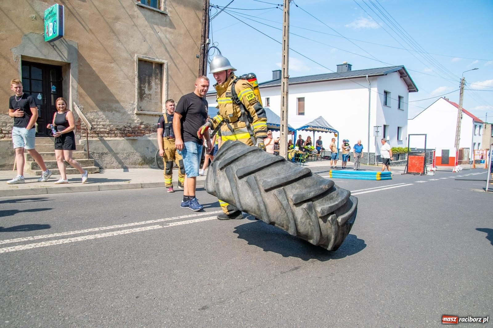 Zdjęcie w galerii na portalu naszraciborz.pl: Zawody Żelazny jak Strażak w Krzanowicach. Czesi na podium [FOTO i WIDEO] wiadomości z regionu