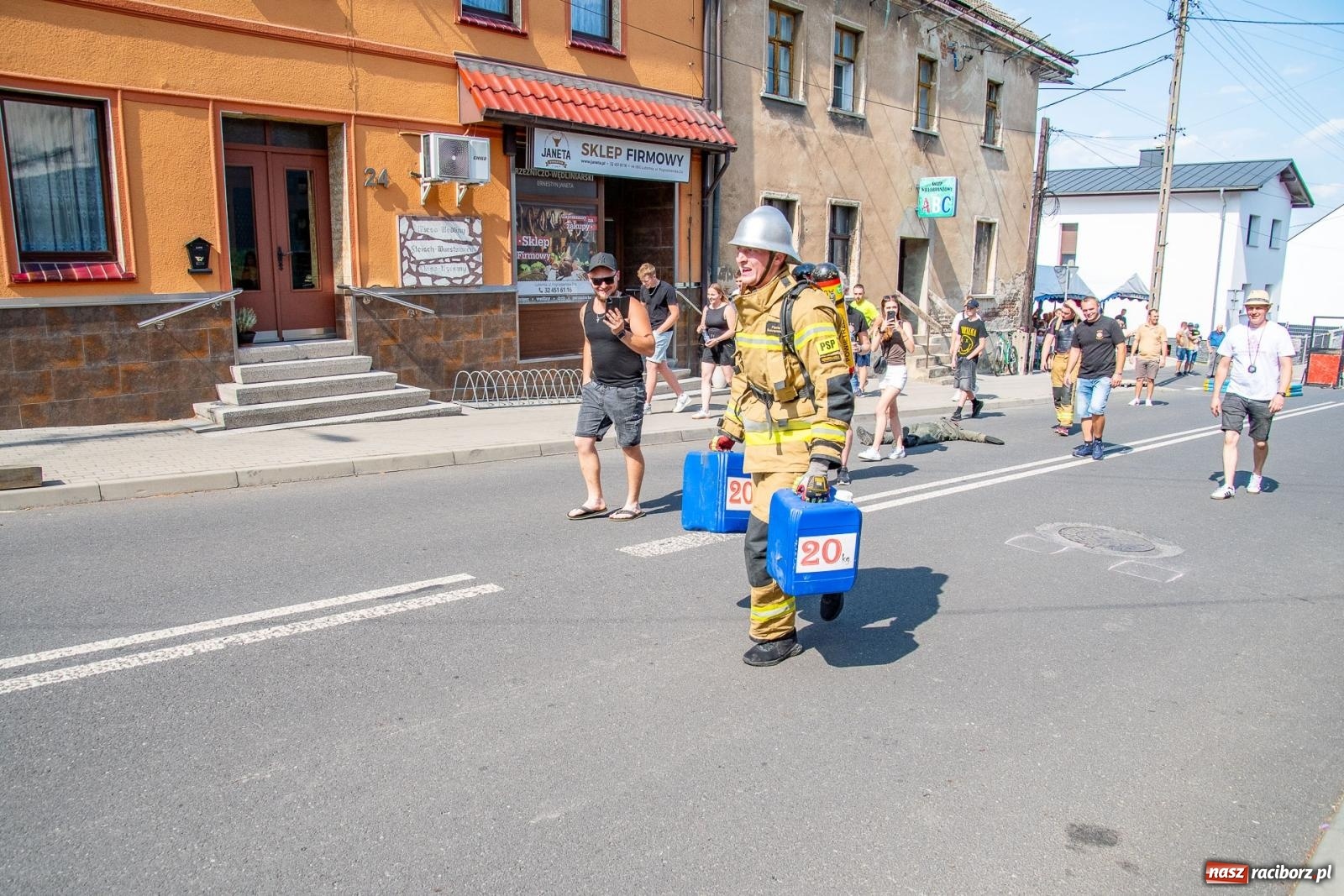 Zdjęcie w galerii na portalu naszraciborz.pl: Zawody Żelazny jak Strażak w Krzanowicach. Czesi na podium [FOTO i WIDEO] wiadomości z regionu