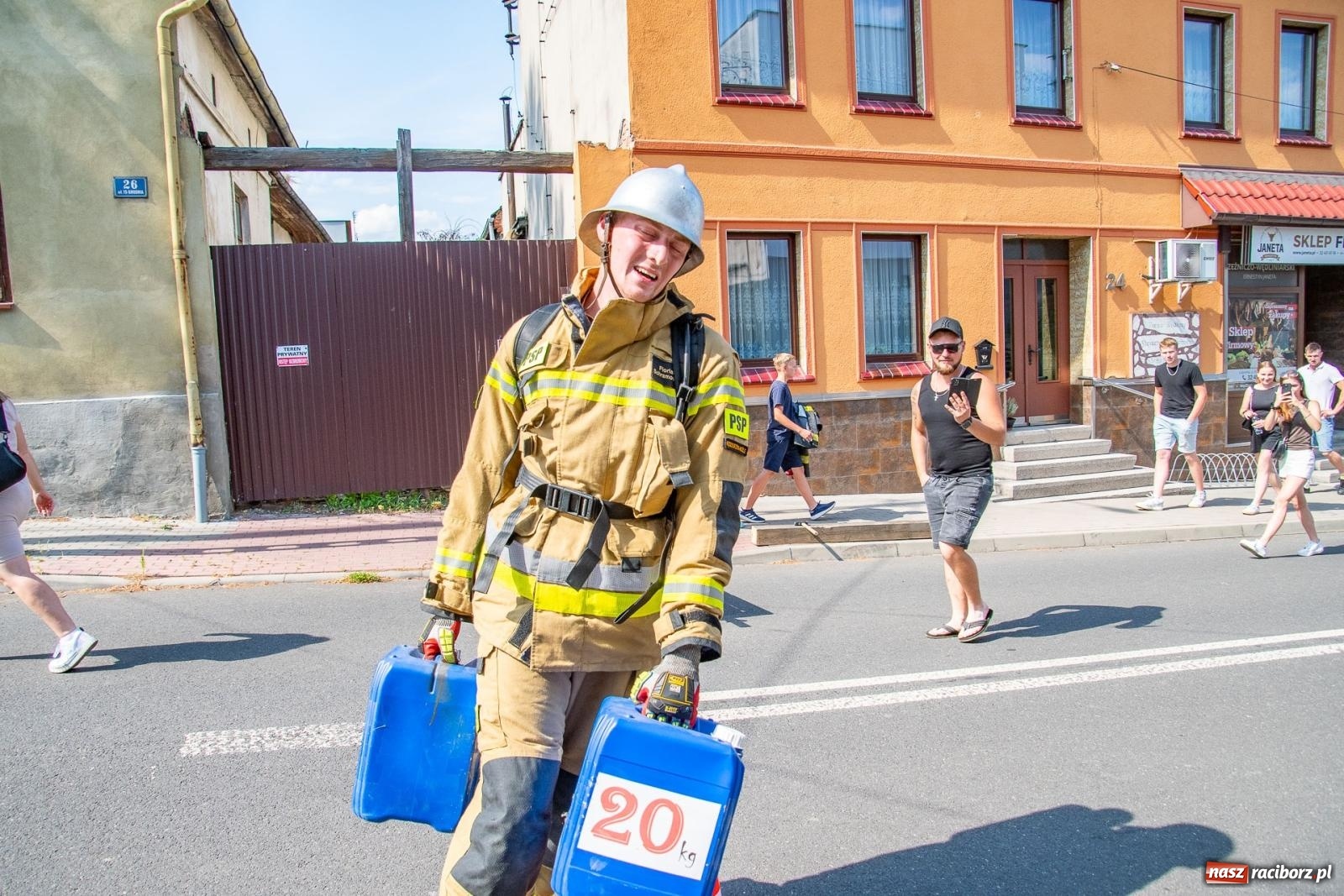 Zdjęcie w galerii na portalu naszraciborz.pl: Zawody Żelazny jak Strażak w Krzanowicach. Czesi na podium [FOTO i WIDEO] wiadomości z regionu