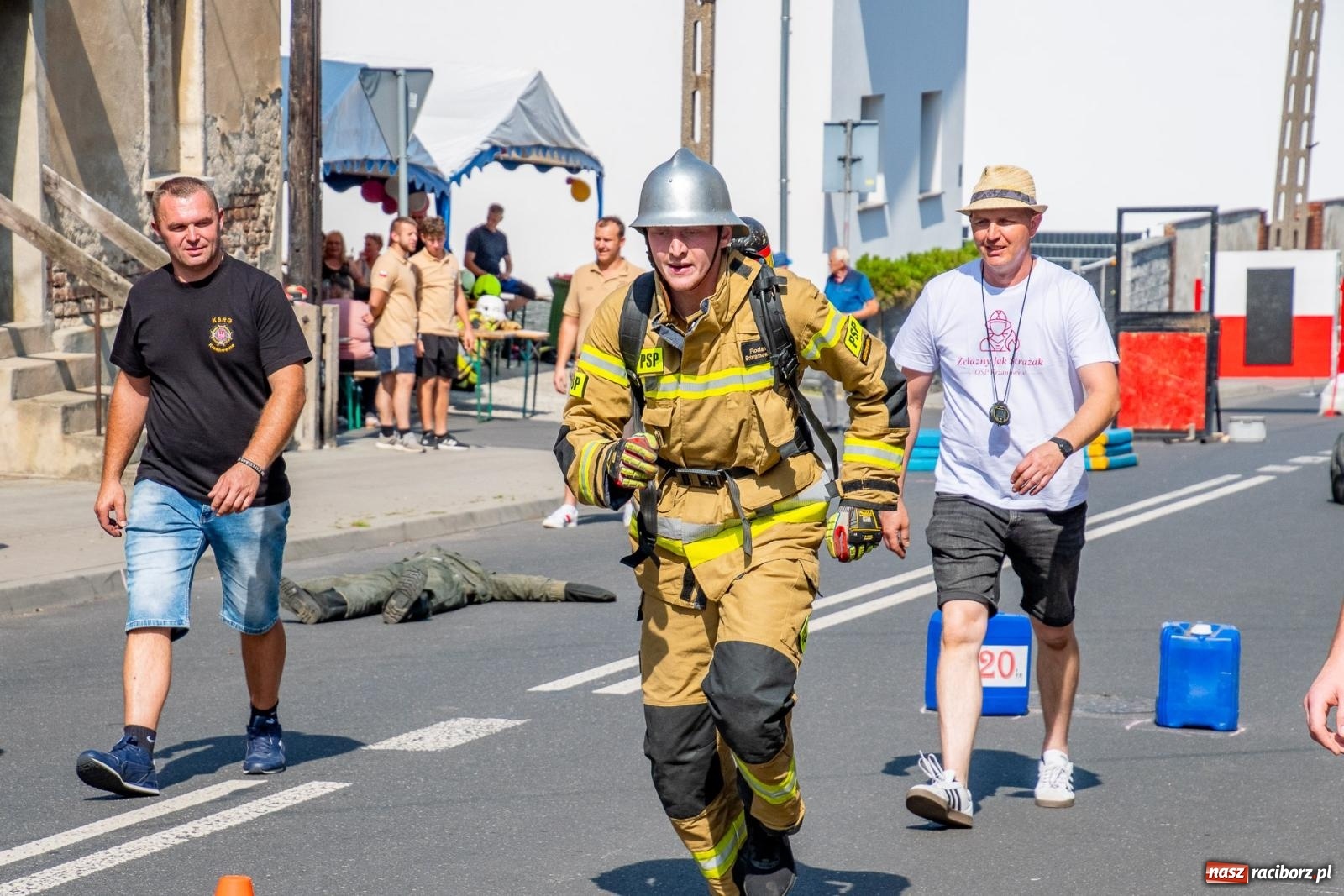 Zdjęcie w galerii na portalu naszraciborz.pl: Zawody Żelazny jak Strażak w Krzanowicach. Czesi na podium [FOTO i WIDEO] wiadomości z regionu