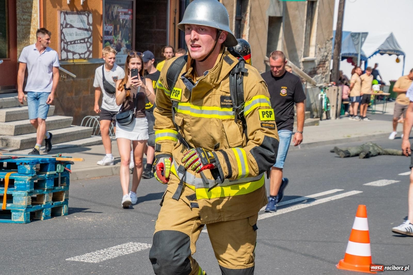 Zdjęcie w galerii na portalu naszraciborz.pl: Zawody Żelazny jak Strażak w Krzanowicach. Czesi na podium [FOTO i WIDEO] wiadomości z regionu