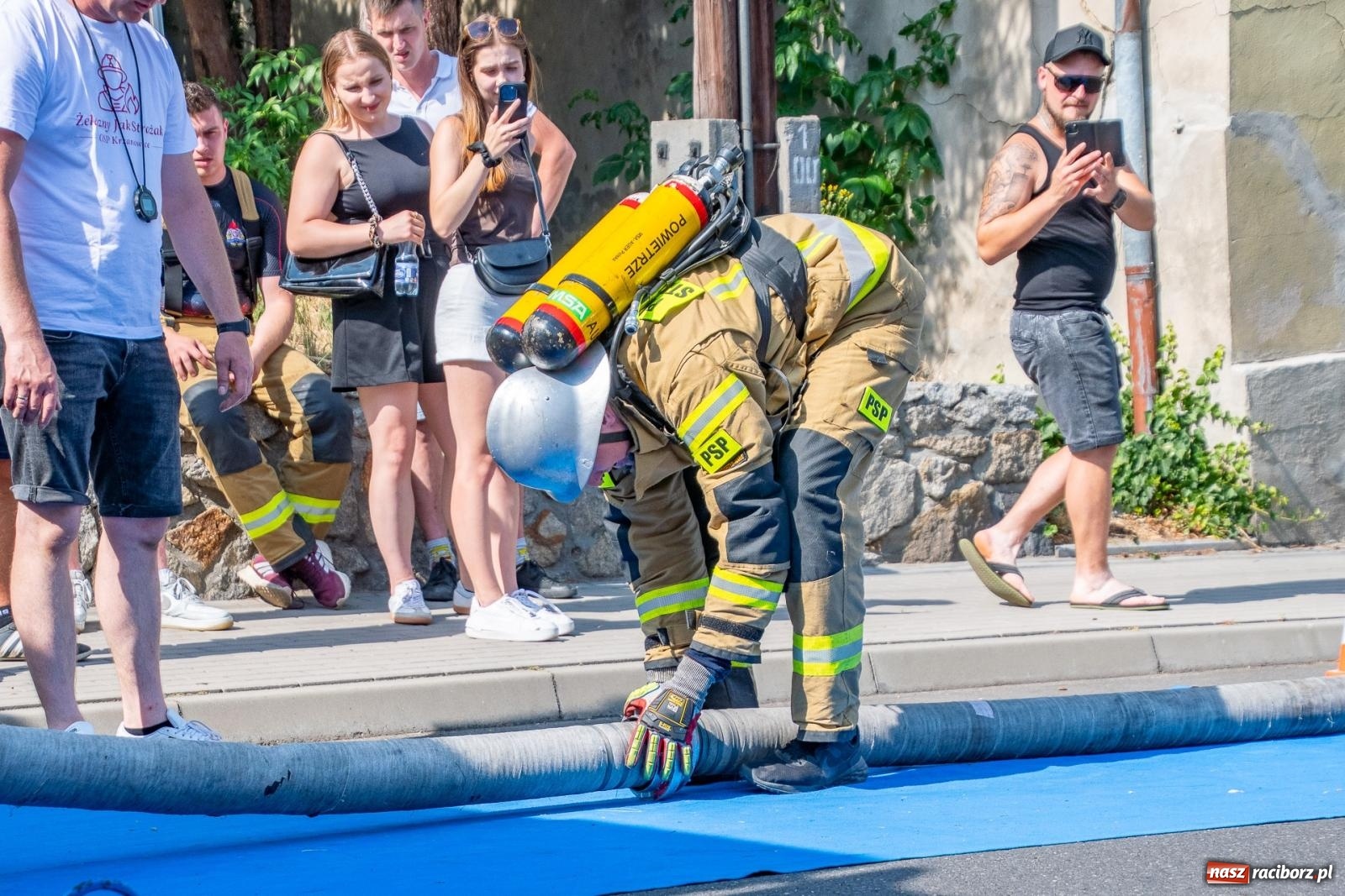Zdjęcie w galerii na portalu naszraciborz.pl: Zawody Żelazny jak Strażak w Krzanowicach. Czesi na podium [FOTO i WIDEO] wiadomości z regionu