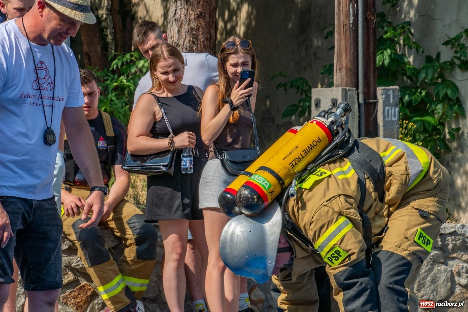 Zdjęcie w galerii na portalu naszraciborz.pl: Zawody Żelazny jak Strażak w Krzanowicach. Czesi na podium [FOTO i WIDEO] wiadomości z regionu