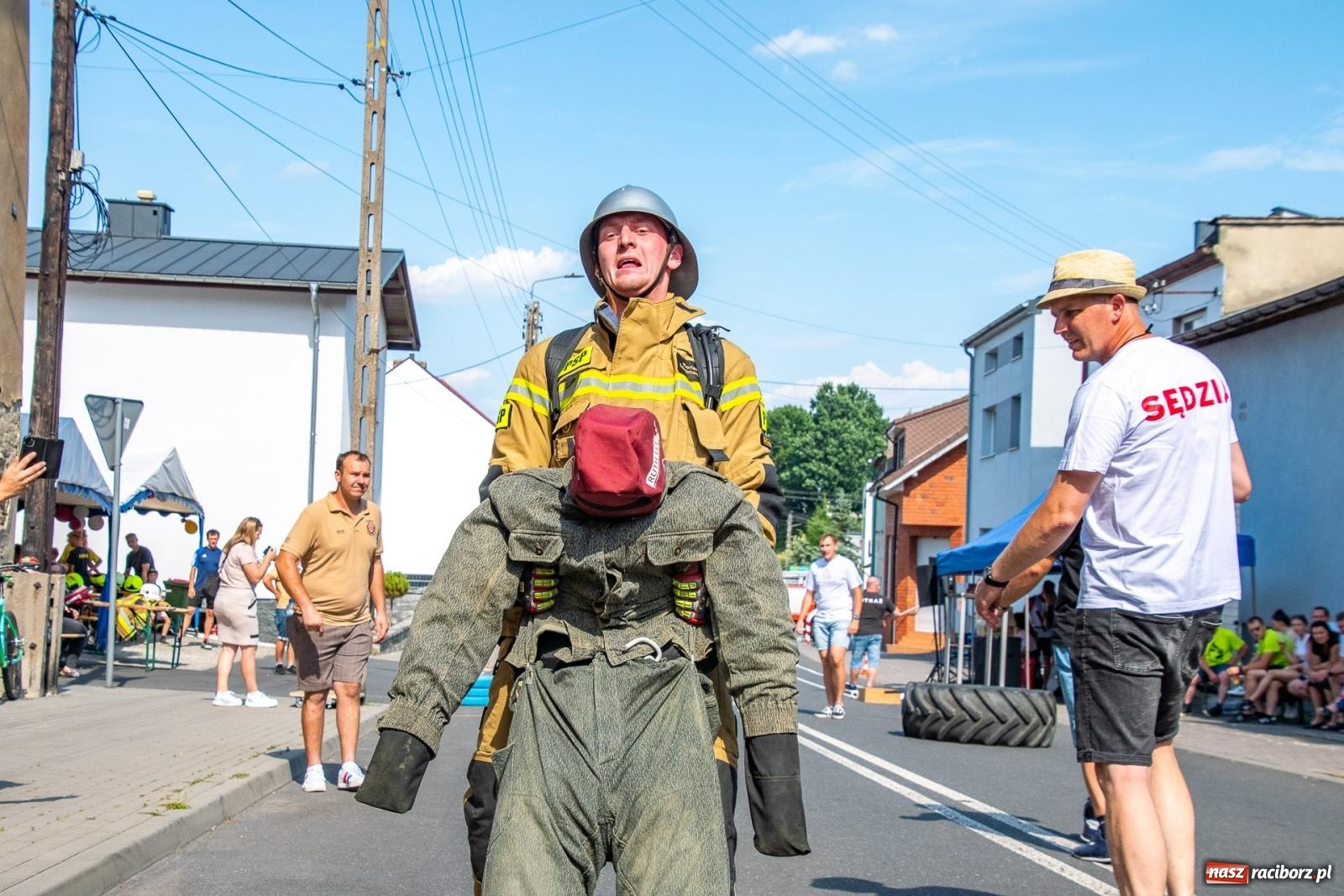 Zdjęcie w galerii na portalu naszraciborz.pl: Zawody Żelazny jak Strażak w Krzanowicach. Czesi na podium [FOTO i WIDEO] wiadomości z regionu