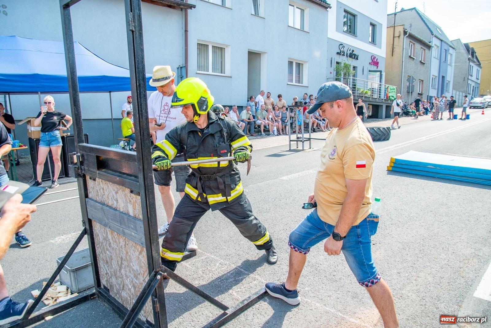 Zdjęcie w galerii na portalu naszraciborz.pl: Zawody Żelazny jak Strażak w Krzanowicach. Czesi na podium [FOTO i WIDEO] wiadomości z regionu