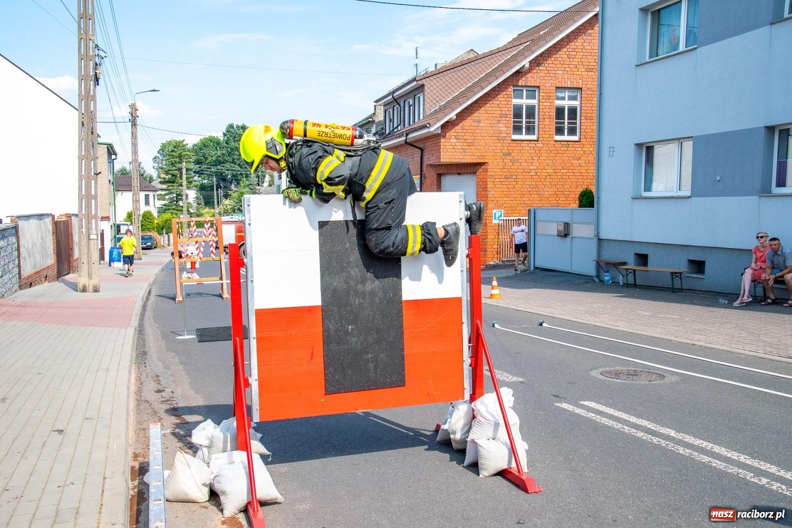 Zdjęcie w galerii na portalu naszraciborz.pl: Zawody Żelazny jak Strażak w Krzanowicach. Czesi na podium [FOTO i WIDEO] wiadomości z regionu