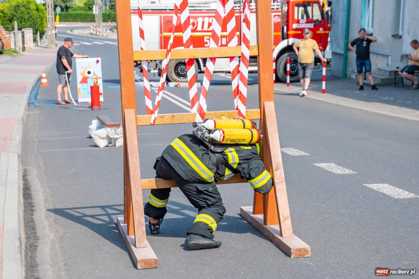 Zdjęcie w galerii na portalu naszraciborz.pl: Zawody Żelazny jak Strażak w Krzanowicach. Czesi na podium [FOTO i WIDEO] wiadomości z regionu