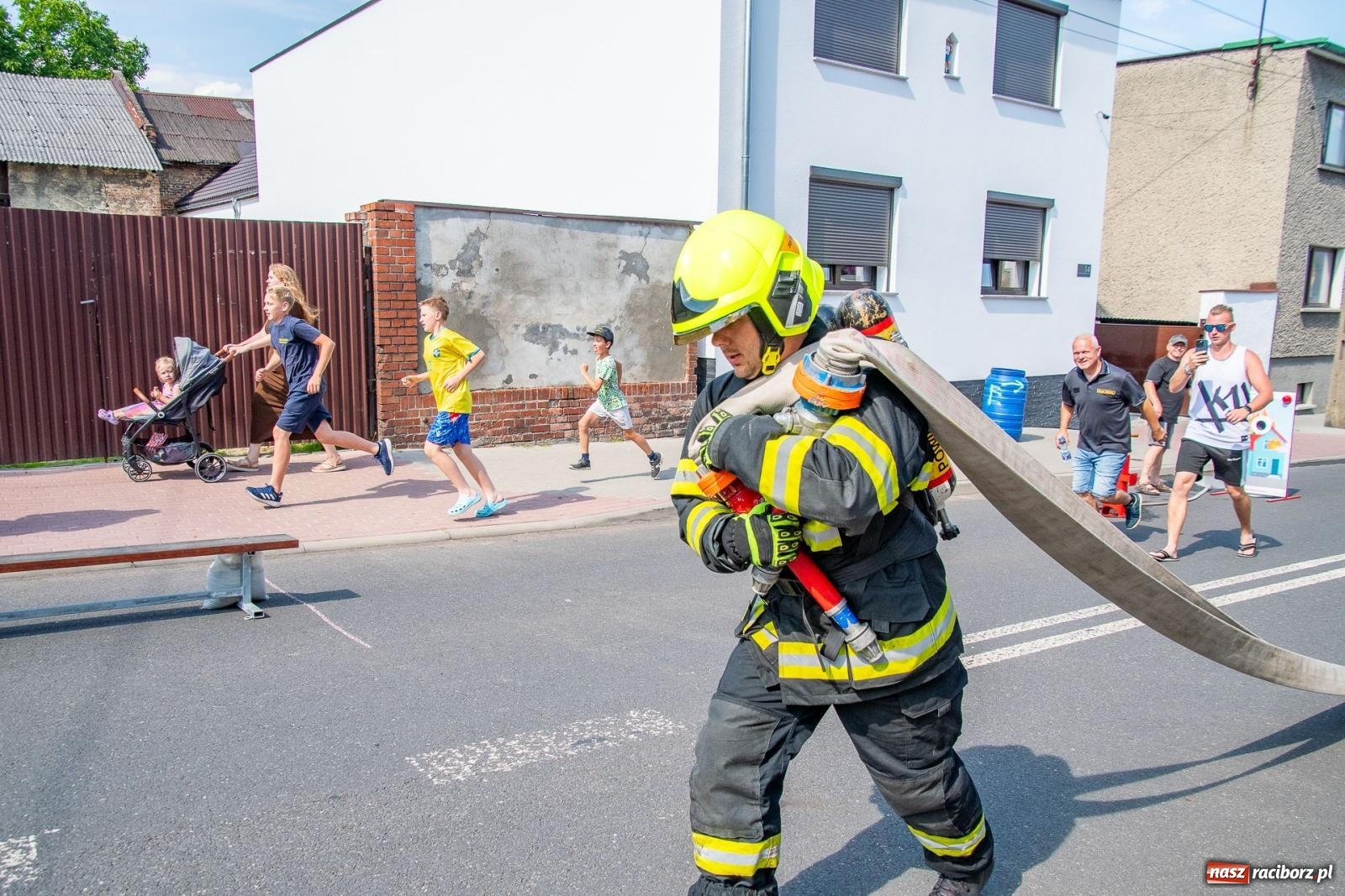 Zdjęcie w galerii na portalu naszraciborz.pl: Zawody Żelazny jak Strażak w Krzanowicach. Czesi na podium [FOTO i WIDEO] wiadomości z regionu