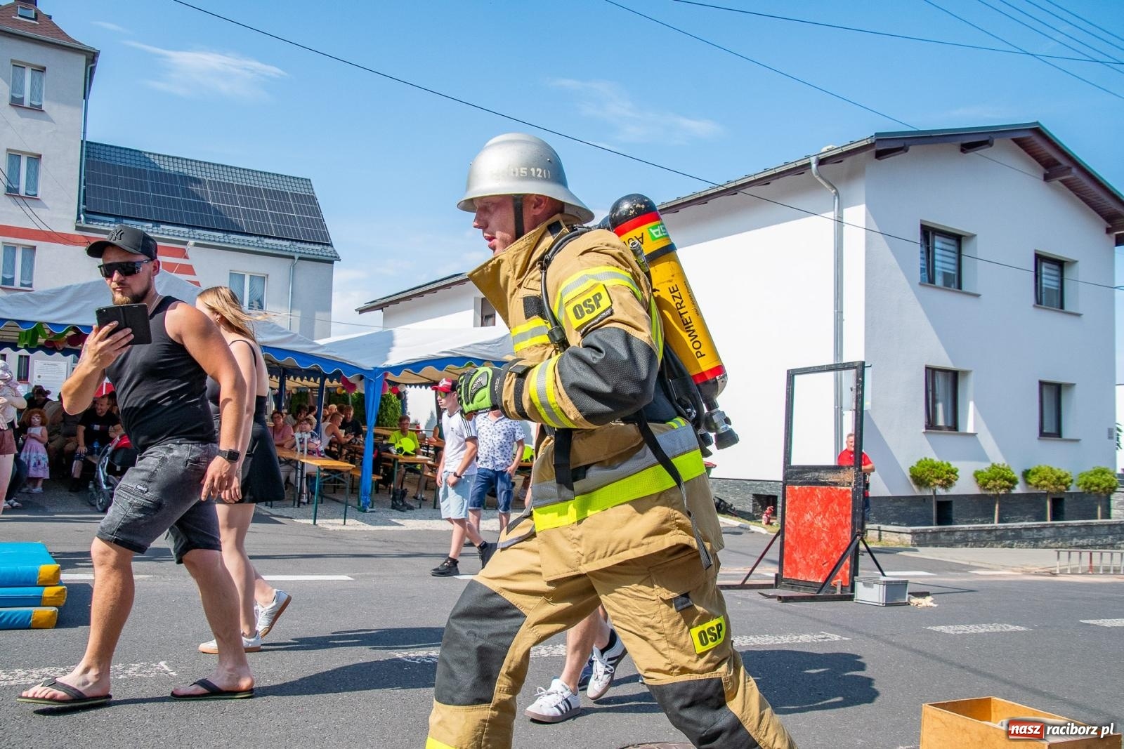Zdjęcie w galerii na portalu naszraciborz.pl: Zawody Żelazny jak Strażak w Krzanowicach. Czesi na podium [FOTO i WIDEO] wiadomości z regionu