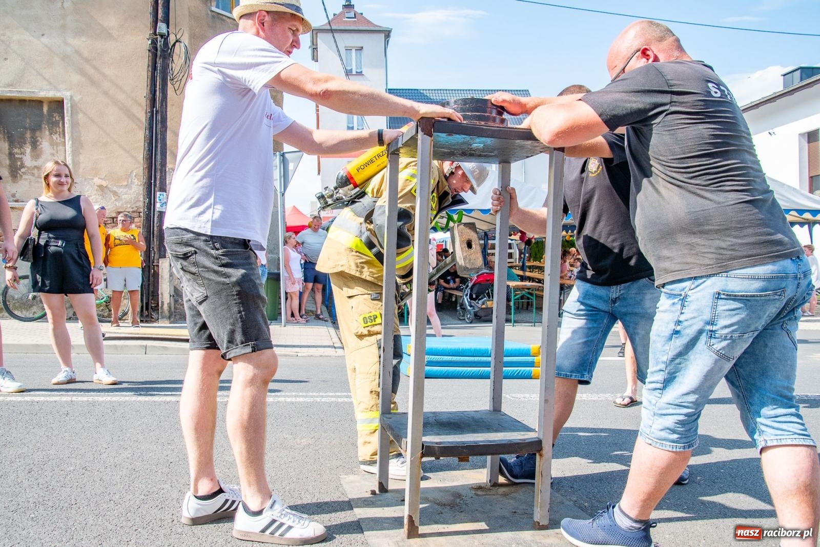 Zdjęcie w galerii na portalu naszraciborz.pl: Zawody Żelazny jak Strażak w Krzanowicach. Czesi na podium [FOTO i WIDEO] wiadomości z regionu