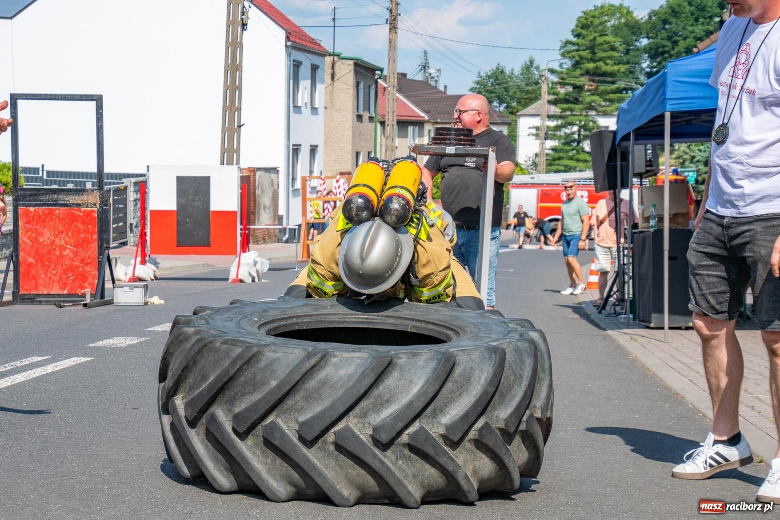 Zdjęcie w galerii na portalu naszraciborz.pl: Zawody Żelazny jak Strażak w Krzanowicach. Czesi na podium [FOTO i WIDEO] wiadomości z regionu