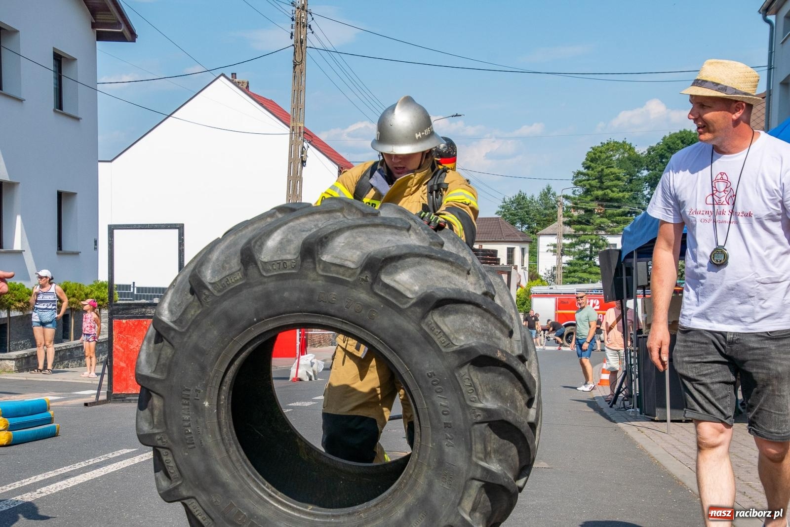 Zdjęcie w galerii na portalu naszraciborz.pl: Zawody Żelazny jak Strażak w Krzanowicach. Czesi na podium [FOTO i WIDEO] wiadomości z regionu