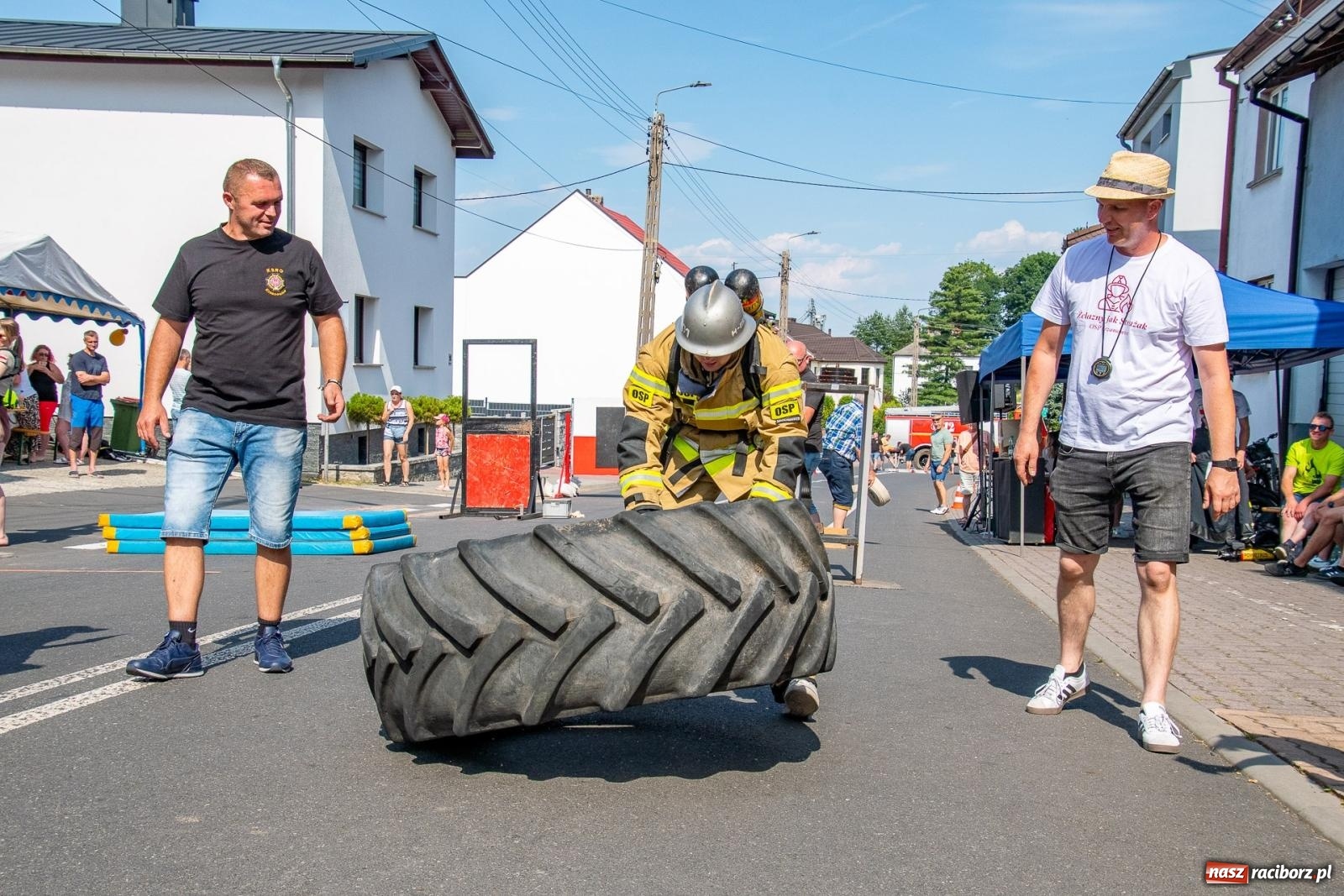 Zdjęcie w galerii na portalu naszraciborz.pl: Zawody Żelazny jak Strażak w Krzanowicach. Czesi na podium [FOTO i WIDEO] wiadomości z regionu