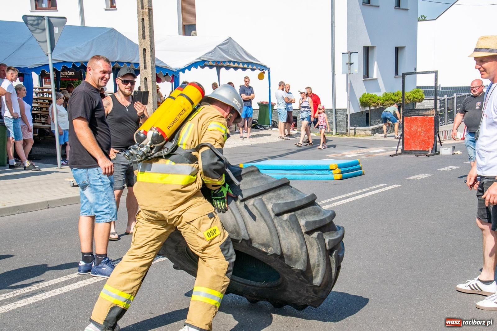 Zdjęcie w galerii na portalu naszraciborz.pl: Zawody Żelazny jak Strażak w Krzanowicach. Czesi na podium [FOTO i WIDEO] wiadomości z regionu