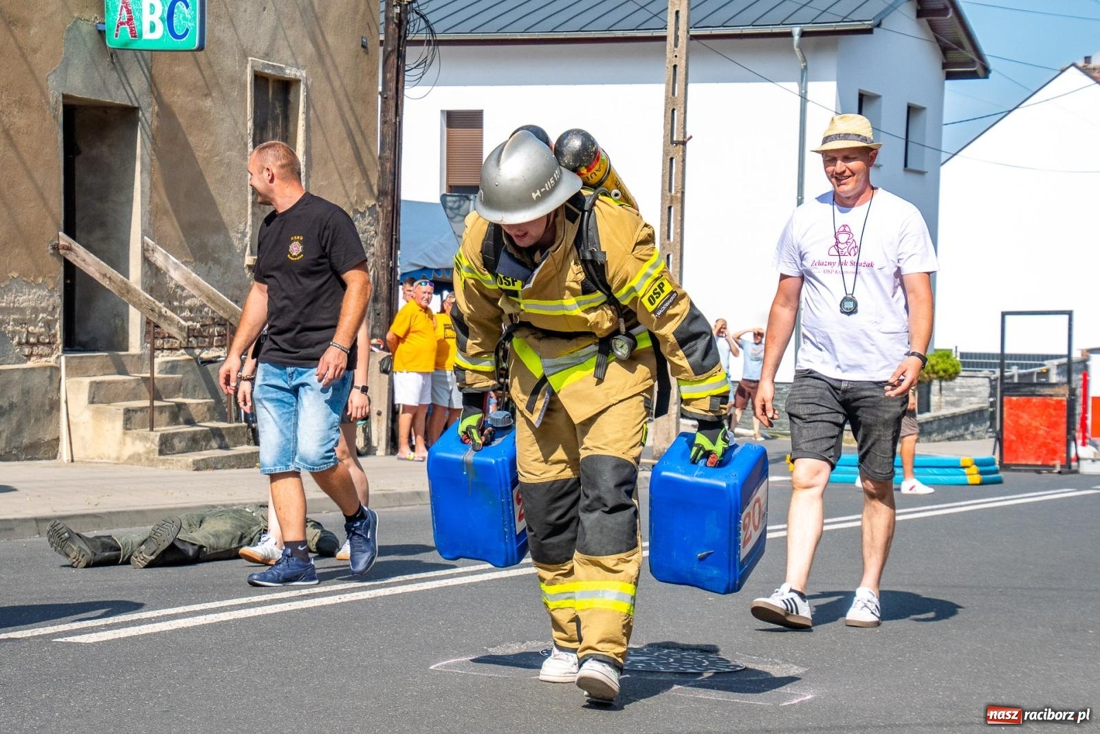 Zdjęcie w galerii na portalu naszraciborz.pl: Zawody Żelazny jak Strażak w Krzanowicach. Czesi na podium [FOTO i WIDEO] wiadomości z regionu