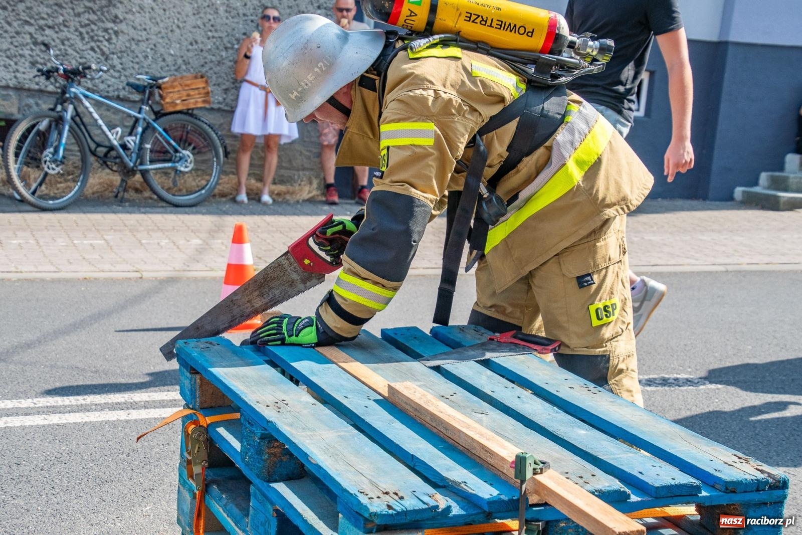 Zdjęcie w galerii na portalu naszraciborz.pl: Zawody Żelazny jak Strażak w Krzanowicach. Czesi na podium [FOTO i WIDEO] wiadomości z regionu