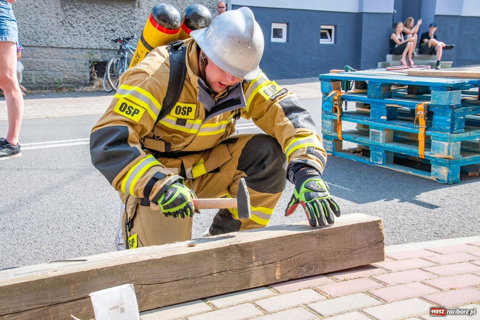 Zdjęcie w galerii na portalu naszraciborz.pl: Zawody Żelazny jak Strażak w Krzanowicach. Czesi na podium [FOTO i WIDEO] wiadomości z regionu