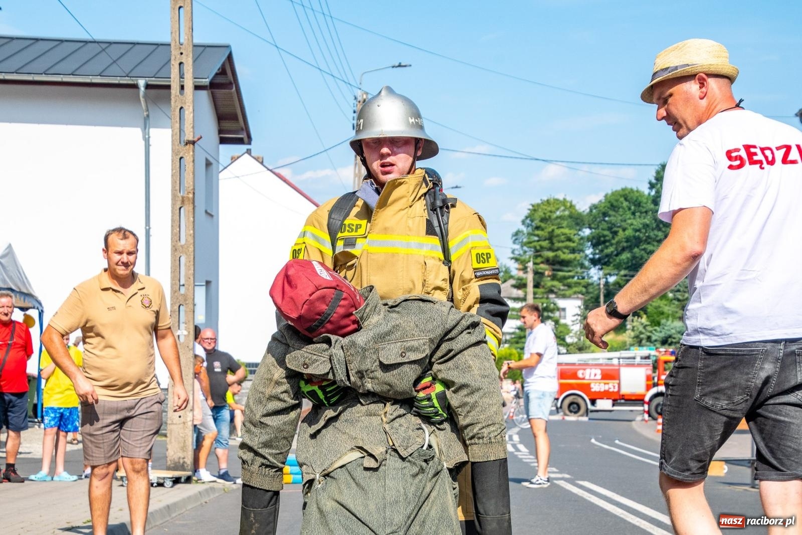 Zdjęcie w galerii na portalu naszraciborz.pl: Zawody Żelazny jak Strażak w Krzanowicach. Czesi na podium [FOTO i WIDEO] wiadomości z regionu
