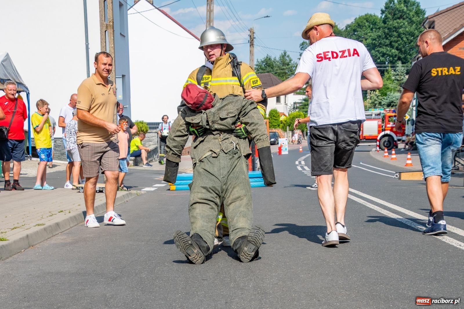 Zdjęcie w galerii na portalu naszraciborz.pl: Zawody Żelazny jak Strażak w Krzanowicach. Czesi na podium [FOTO i WIDEO] wiadomości z regionu