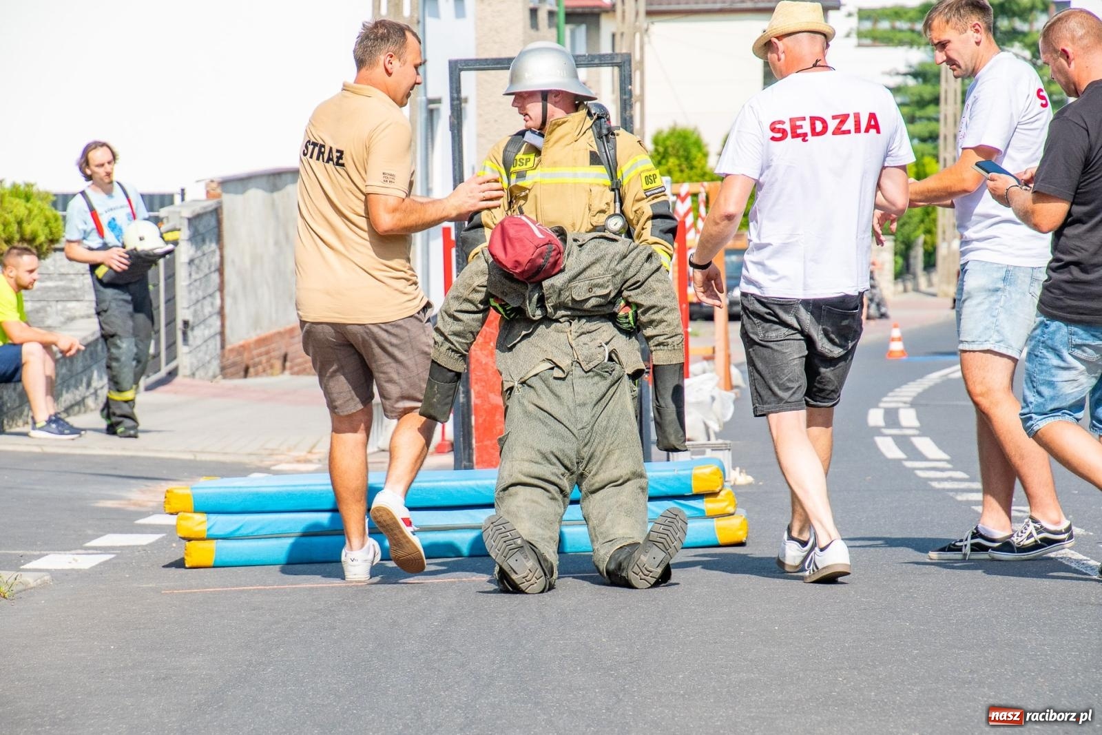 Zdjęcie w galerii na portalu naszraciborz.pl: Zawody Żelazny jak Strażak w Krzanowicach. Czesi na podium [FOTO i WIDEO] wiadomości z regionu