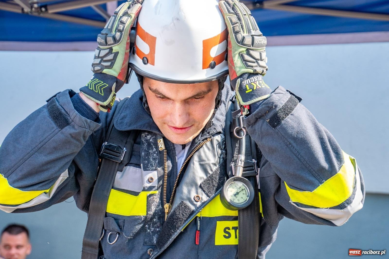 Zdjęcie w galerii na portalu naszraciborz.pl: Zawody Żelazny jak Strażak w Krzanowicach. Czesi na podium [FOTO i WIDEO] wiadomości z regionu