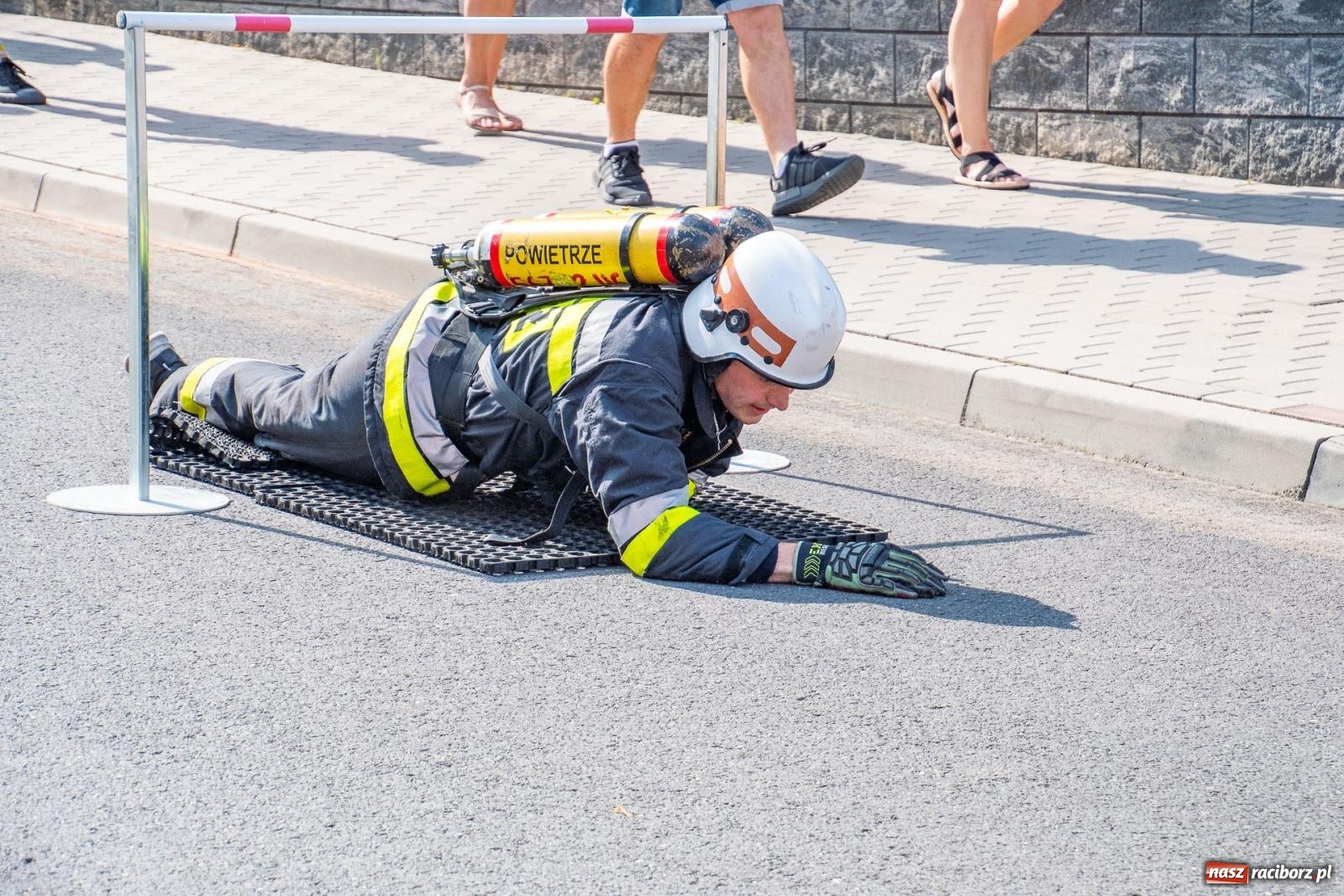 Zdjęcie w galerii na portalu naszraciborz.pl: Zawody Żelazny jak Strażak w Krzanowicach. Czesi na podium [FOTO i WIDEO] wiadomości z regionu