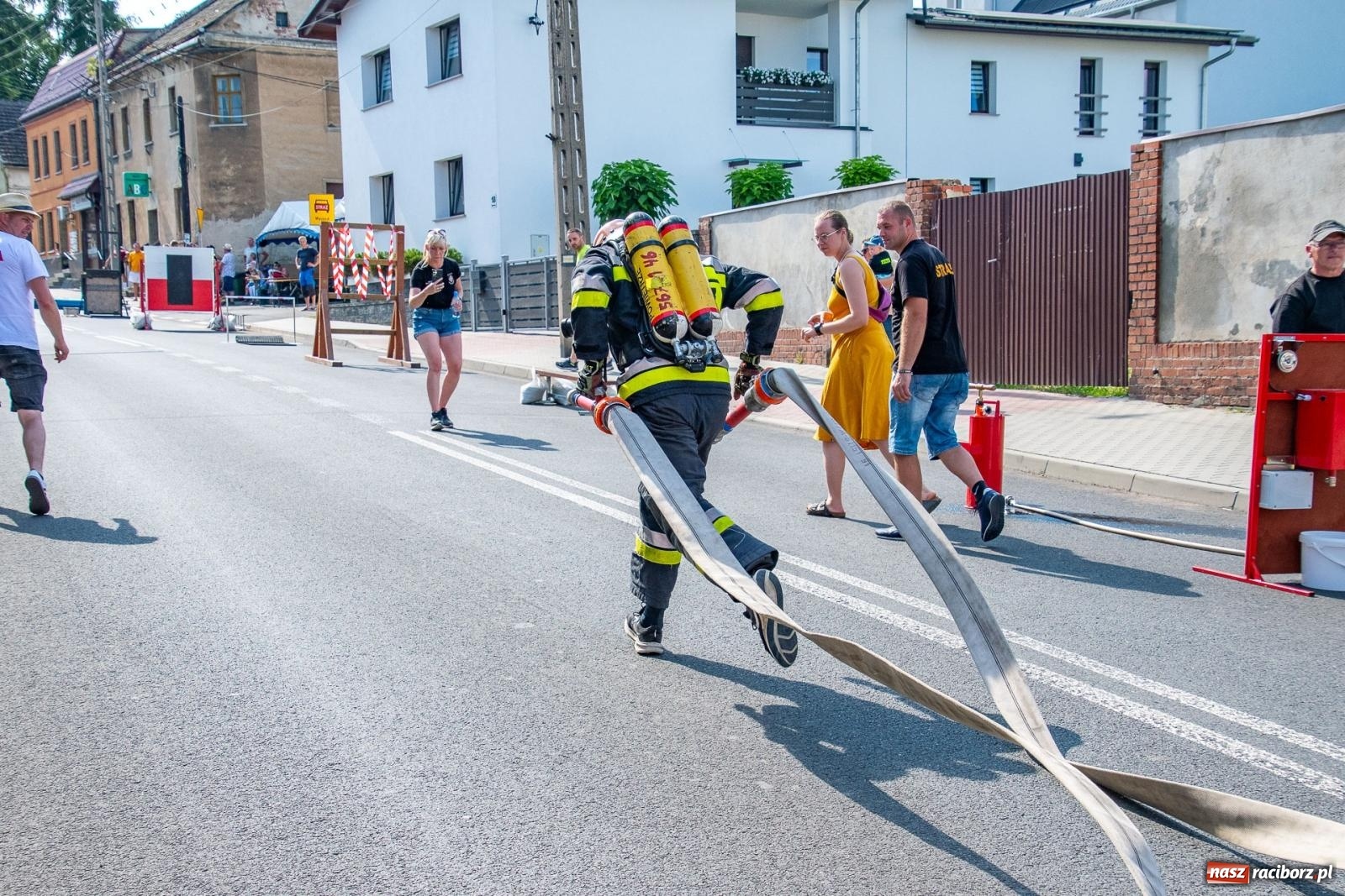Zdjęcie w galerii na portalu naszraciborz.pl: Zawody Żelazny jak Strażak w Krzanowicach. Czesi na podium [FOTO i WIDEO] wiadomości z regionu