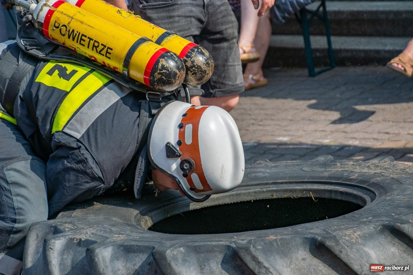 Zdjęcie w galerii na portalu naszraciborz.pl: Zawody Żelazny jak Strażak w Krzanowicach. Czesi na podium [FOTO i WIDEO] wiadomości z regionu