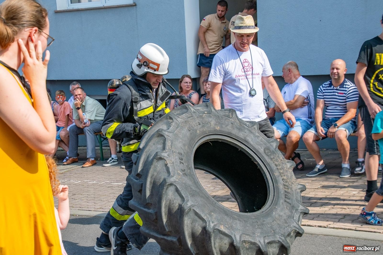 Zdjęcie w galerii na portalu naszraciborz.pl: Zawody Żelazny jak Strażak w Krzanowicach. Czesi na podium [FOTO i WIDEO] wiadomości z regionu