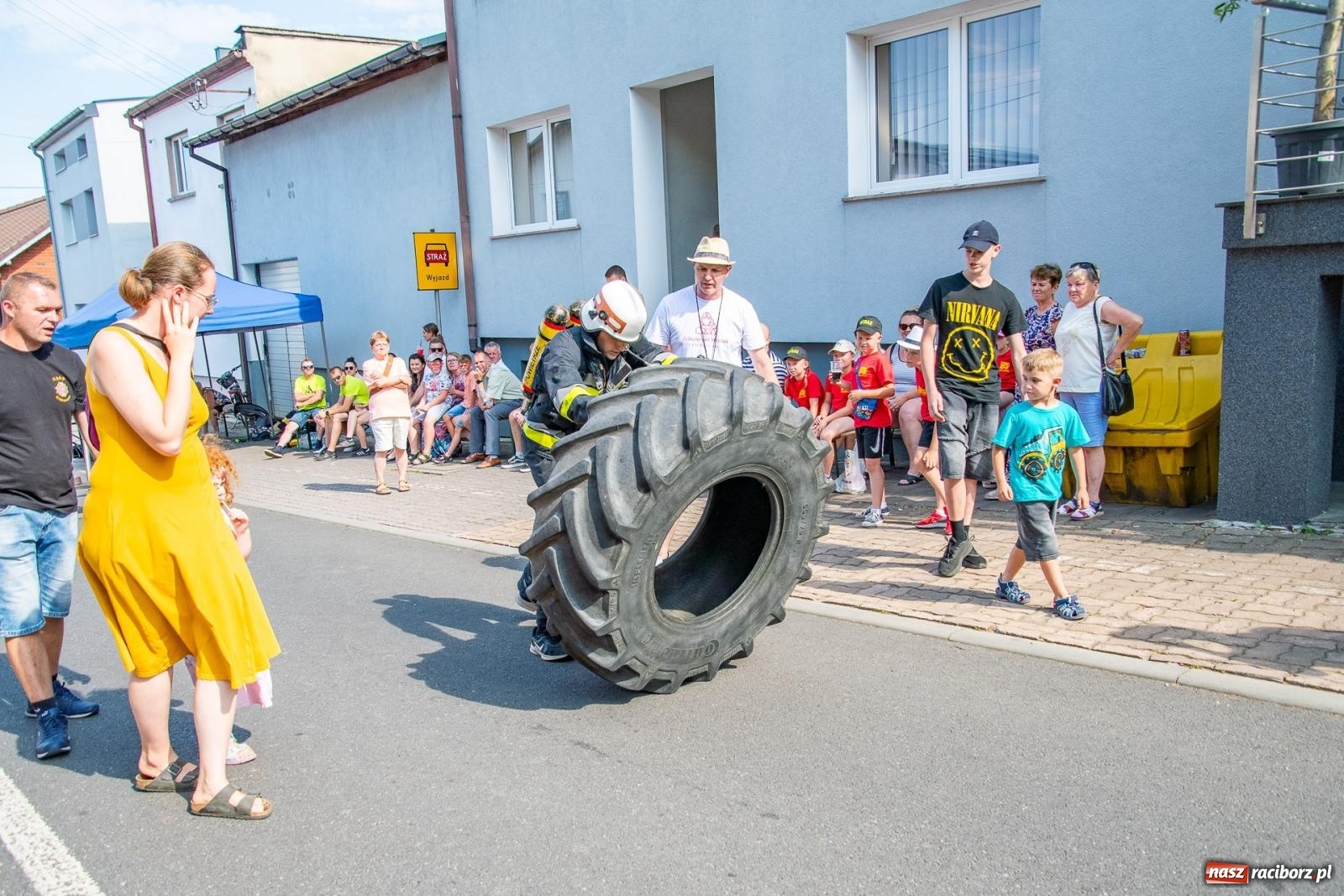 Zdjęcie w galerii na portalu naszraciborz.pl: Zawody Żelazny jak Strażak w Krzanowicach. Czesi na podium [FOTO i WIDEO] wiadomości z regionu