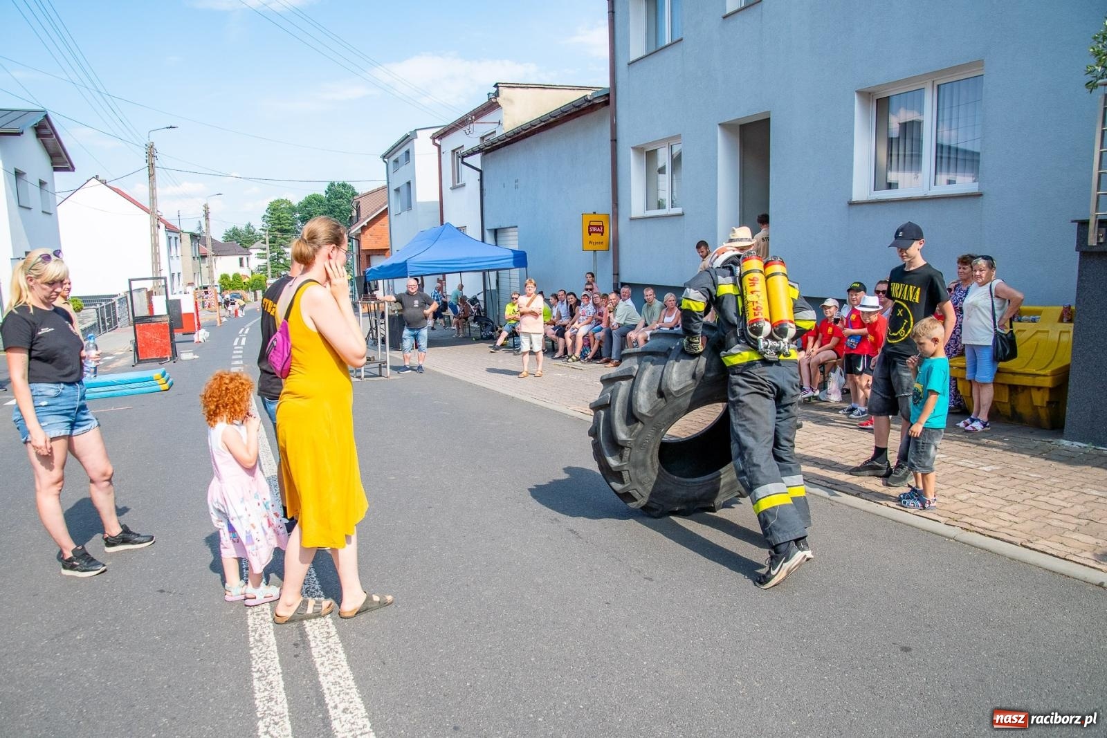 Zdjęcie w galerii na portalu naszraciborz.pl: Zawody Żelazny jak Strażak w Krzanowicach. Czesi na podium [FOTO i WIDEO] wiadomości z regionu