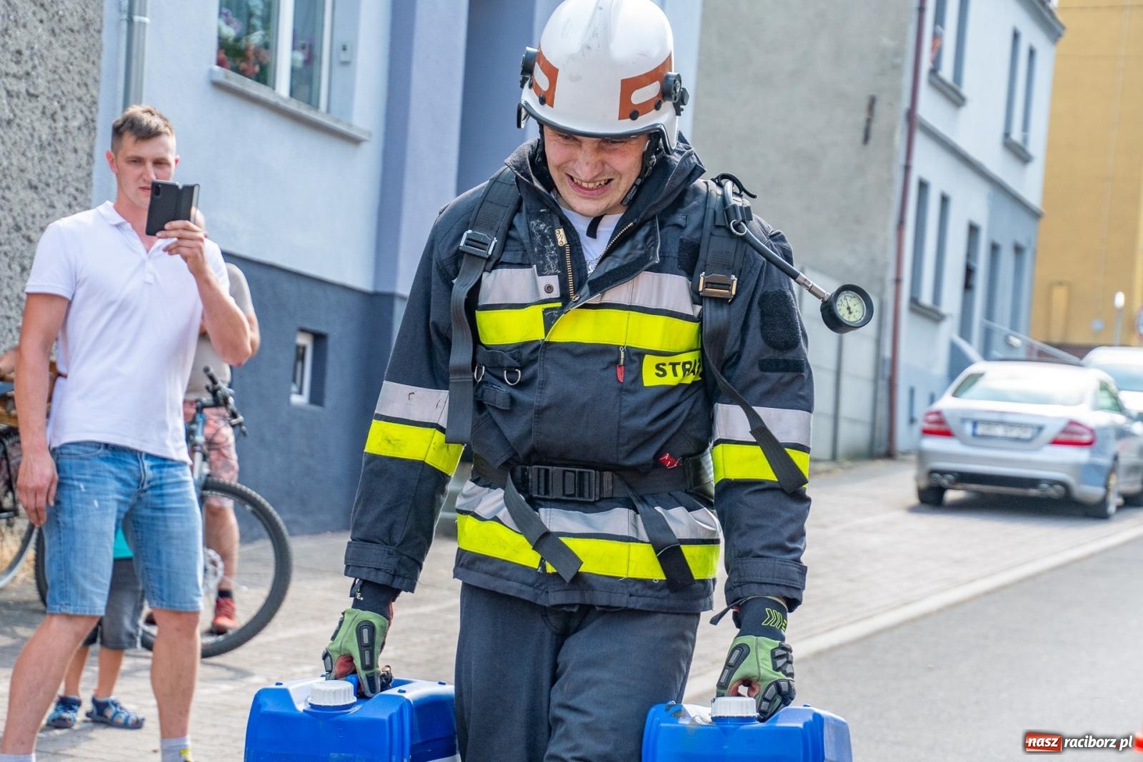Zdjęcie w galerii na portalu naszraciborz.pl: Zawody Żelazny jak Strażak w Krzanowicach. Czesi na podium [FOTO i WIDEO] wiadomości z regionu